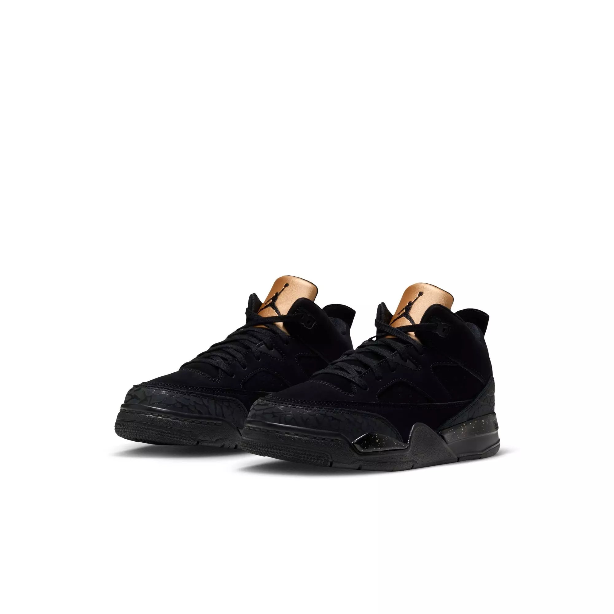 Jordan Son of Mars Low "Black/White/Metallic Gold" Preschool Boys' Shoe - BLACK/GOLD