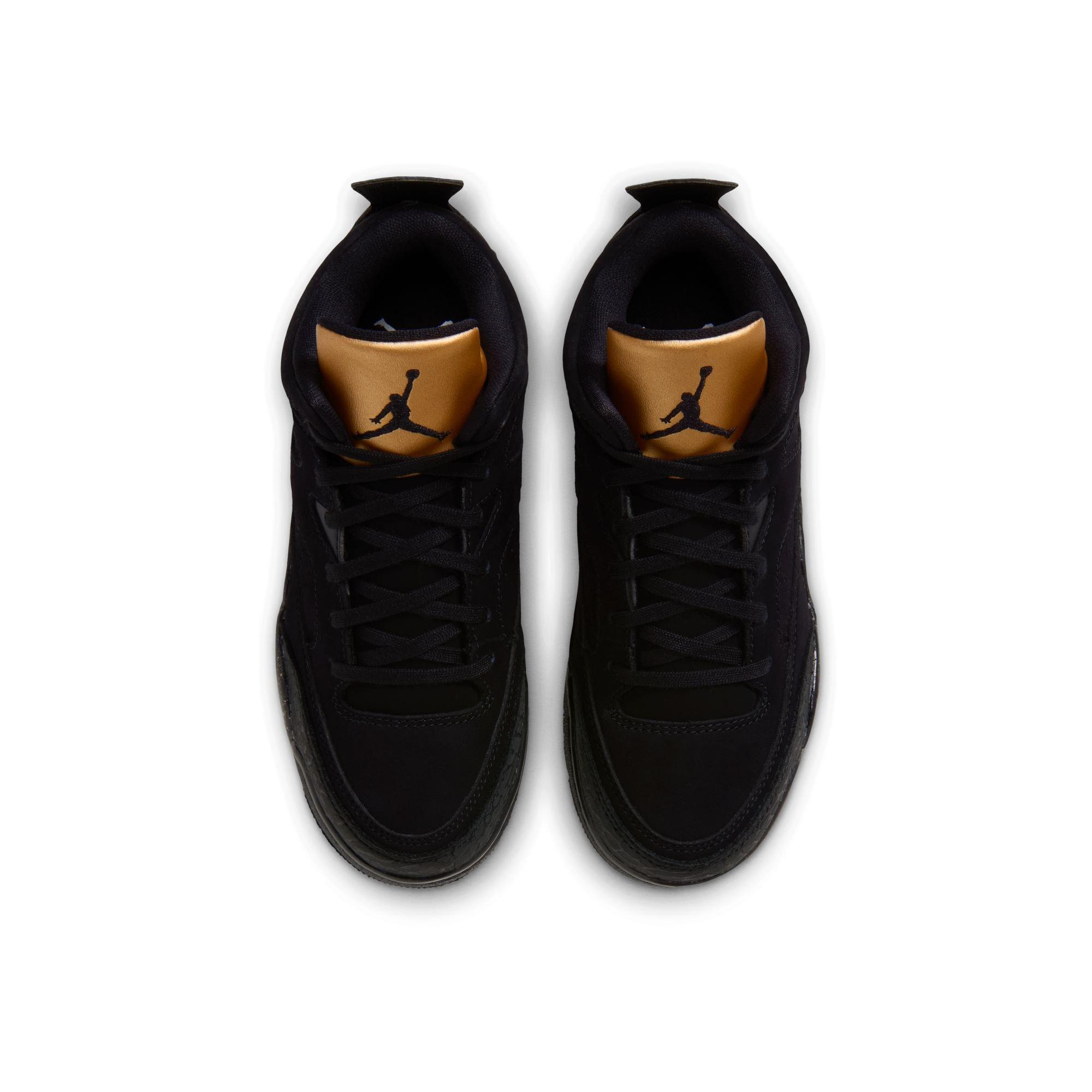 Jordan Son of Mars Low "Black/White/Metallic Gold" Preschool Boys' Shoe - BLACK/GOLD