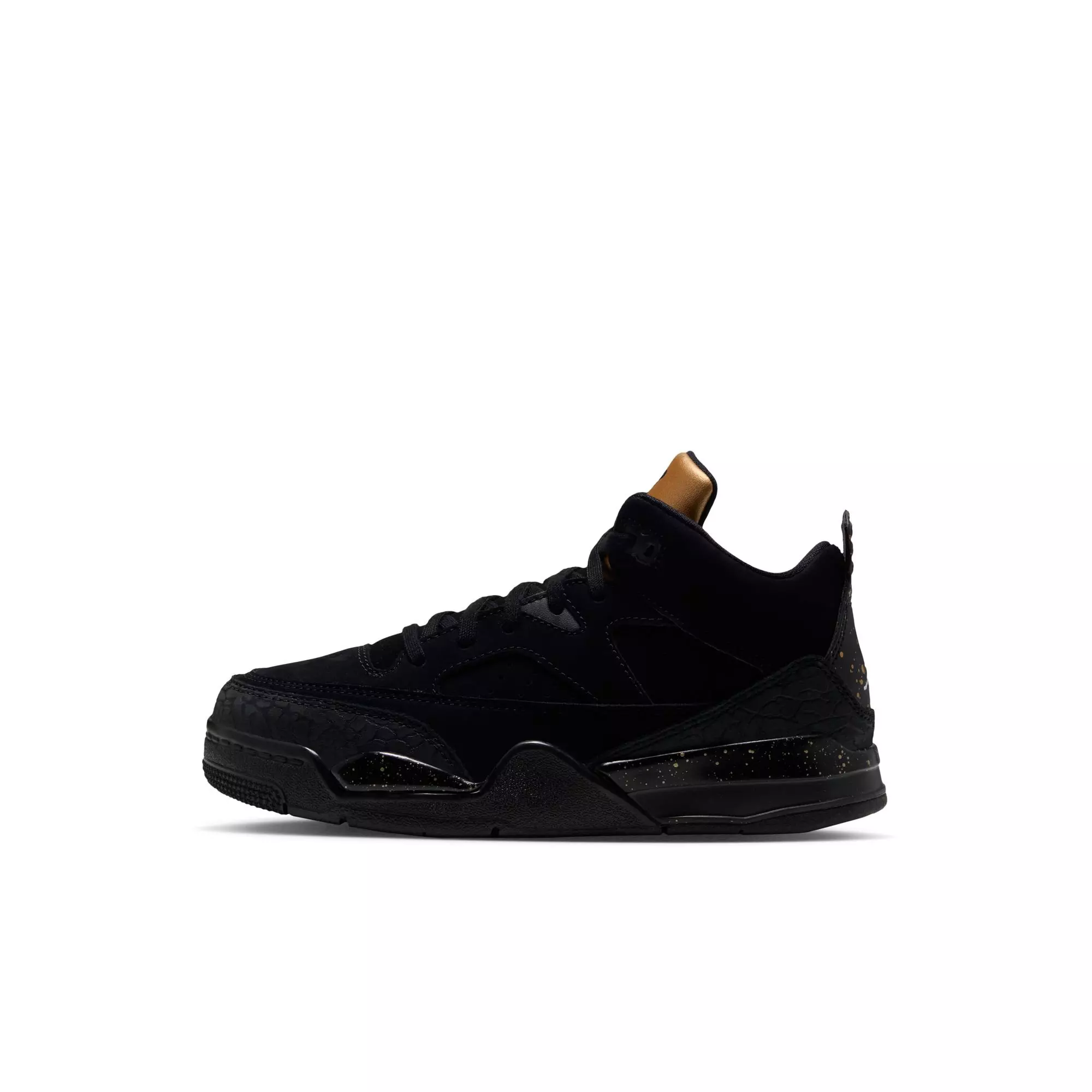 Jordan Son of Mars Low "Black/White/Metallic Gold" Preschool Boys' Shoe - BLACK/GOLD
