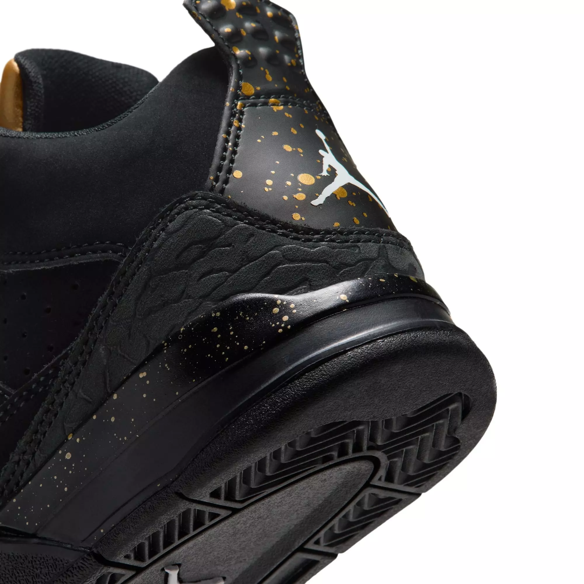 Jordan Son of Mars Low "Black/White/Metallic Gold" Preschool Boys' Shoe - BLACK/GOLD