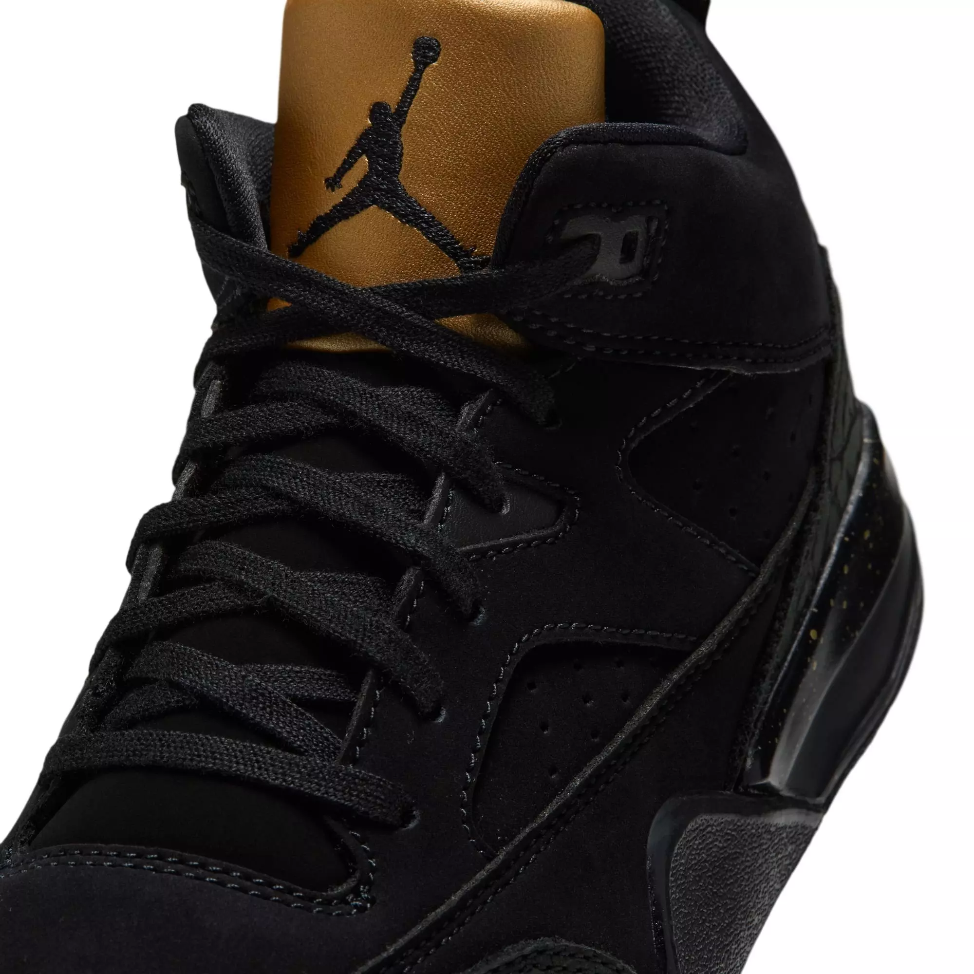 Jordan Son of Mars Low "Black/White/Metallic Gold" Preschool Boys' Shoe - BLACK/GOLD