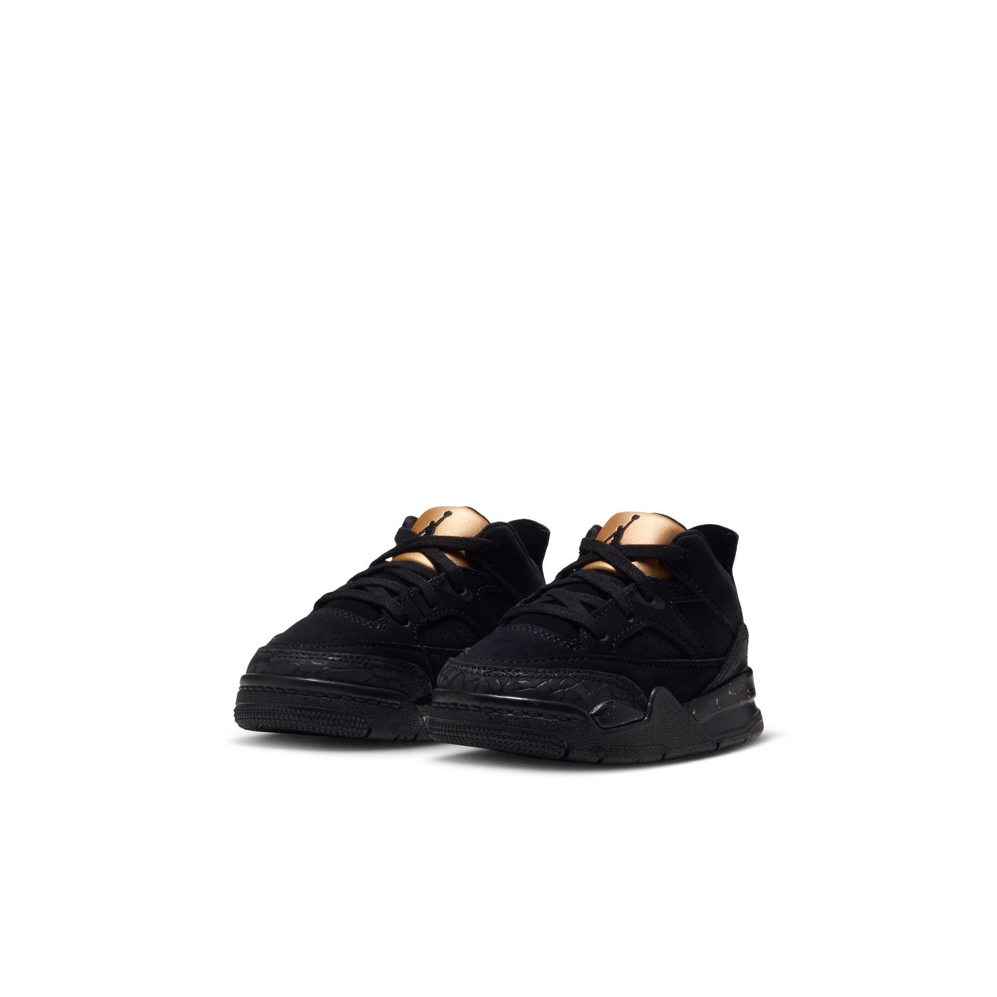 Jordan Son of Mars "Black/White/Metallic Gold" Toddler Boys' Shoe - BLACK/GOLD