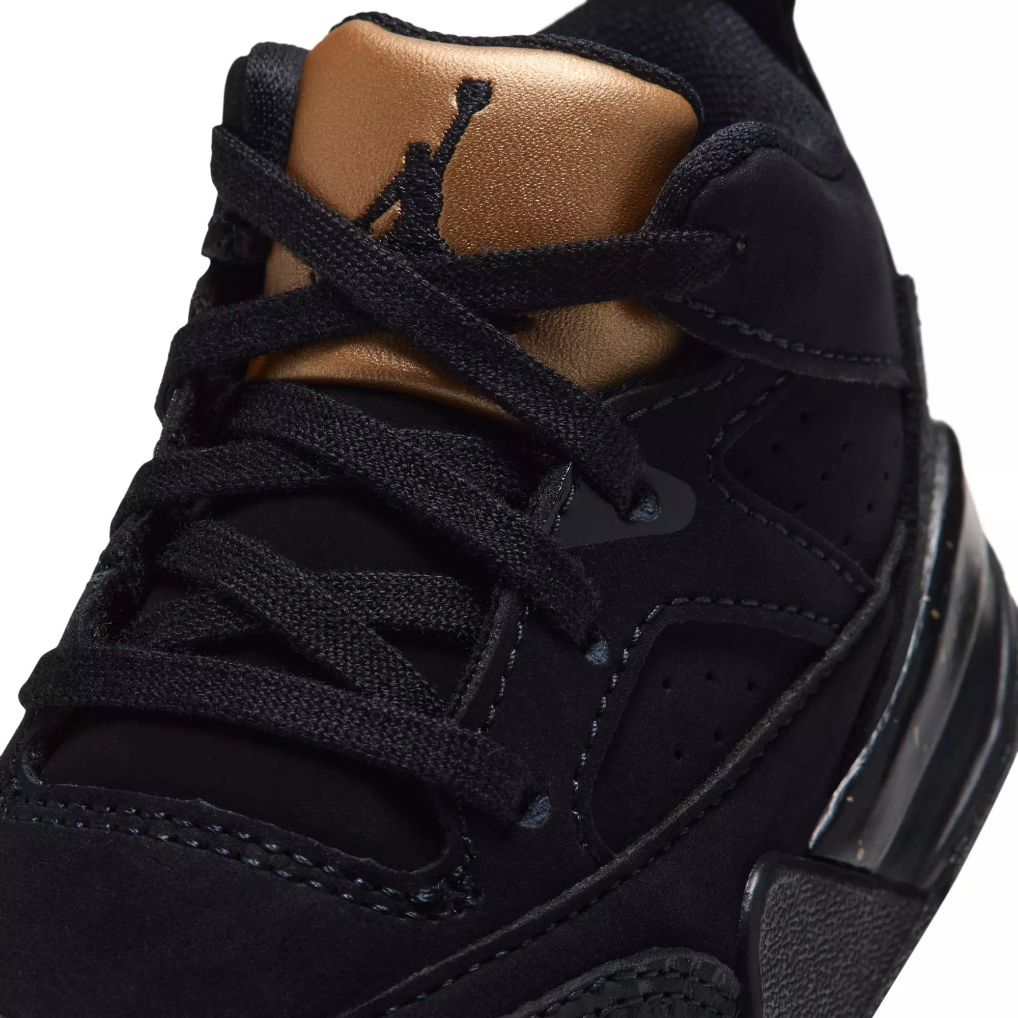 Jordan Son of Mars "Black/White/Metallic Gold" Toddler Boys' Shoe - BLACK/GOLD