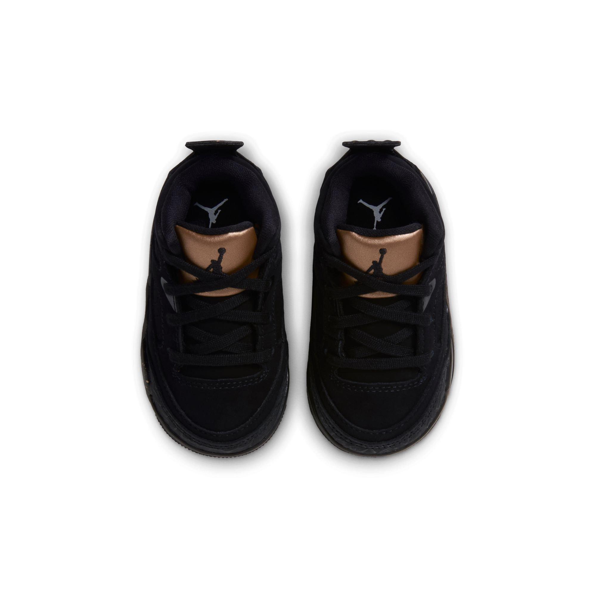 Jordan Son of Mars "Black/White/Metallic Gold" Toddler Boys' Shoe - BLACK/GOLD