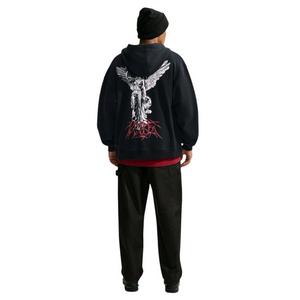 M NK NSW GFX FZ HOOD YMH GODDESS - BLACK - BLACK