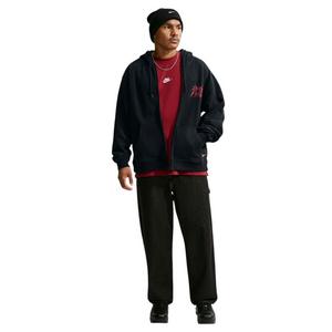 M NK NSW GFX FZ HOOD YMH GODDESS - BLACK - BLACK