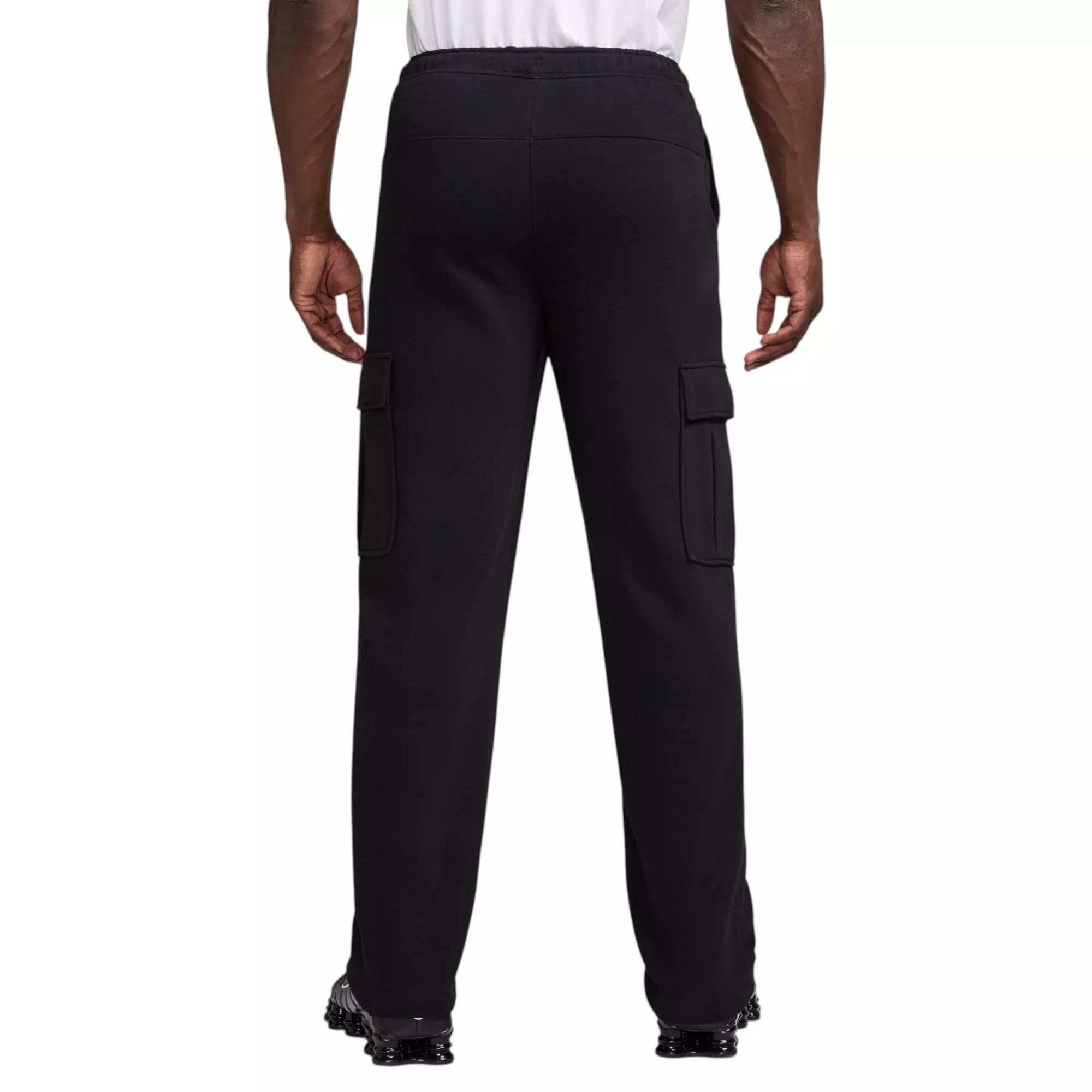 M NK CLUB CARGO BUNGEE PANT - BLACK - BLACK