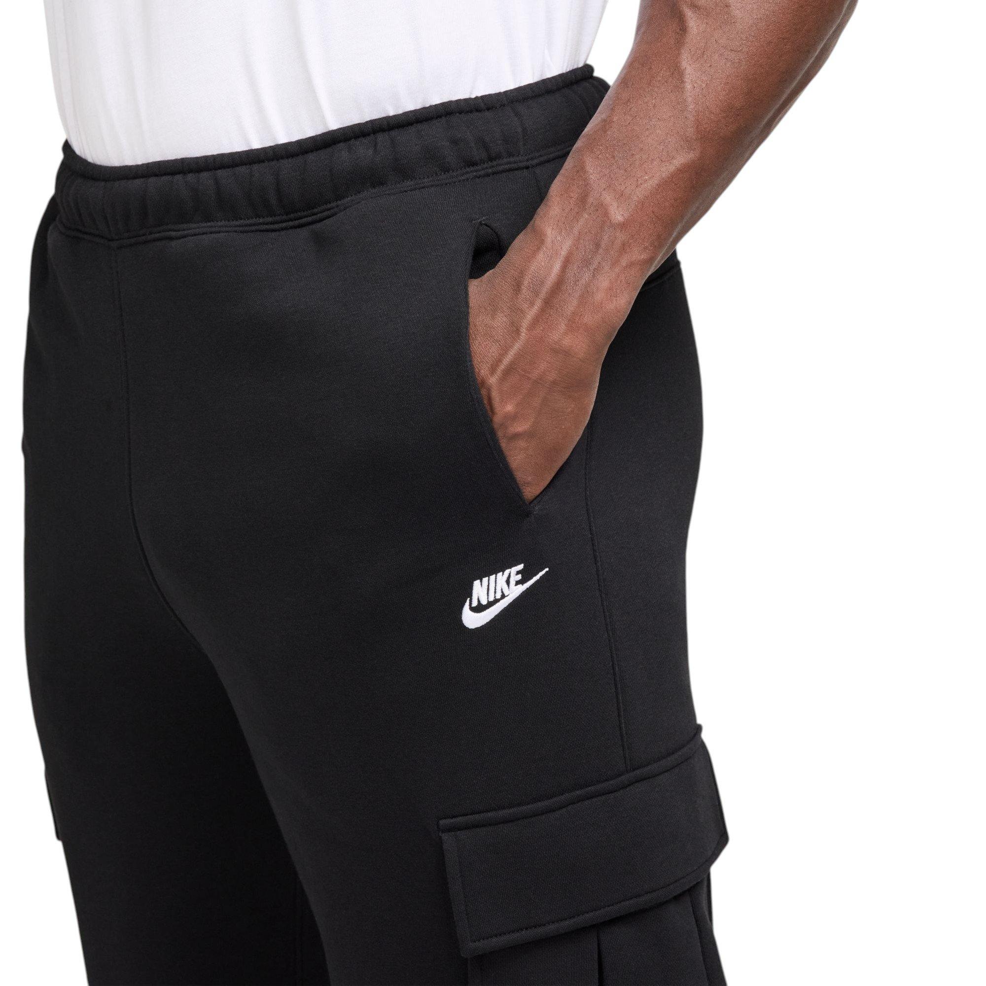 M NK CLUB CARGO BUNGEE PANT - BLACK - BLACK