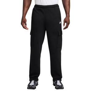 M NK CLUB CARGO BUNGEE PANT - BLACK - BLACK