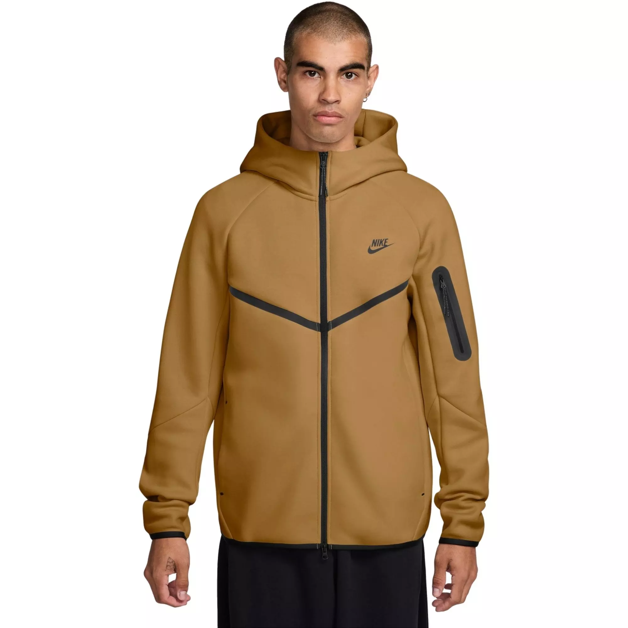 Nike Men's Tech Fleece Windrunner Full-Zip Jacket - WHEAT