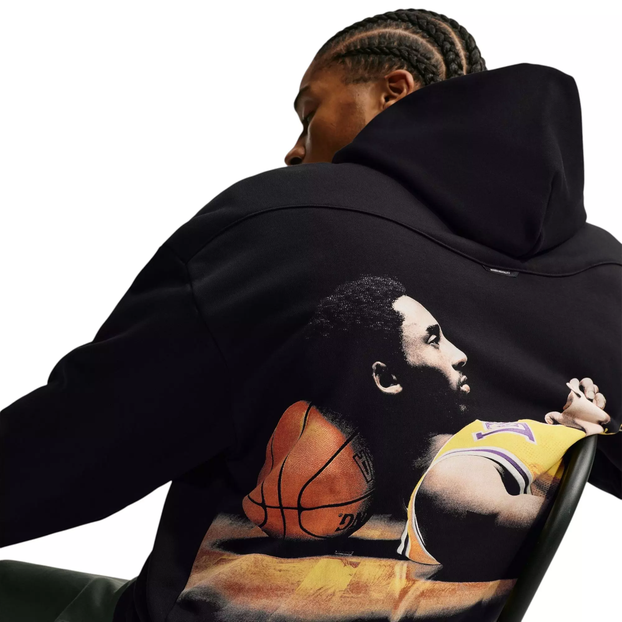 M KOBE PHOTO HOOD - BLACK - BLACK