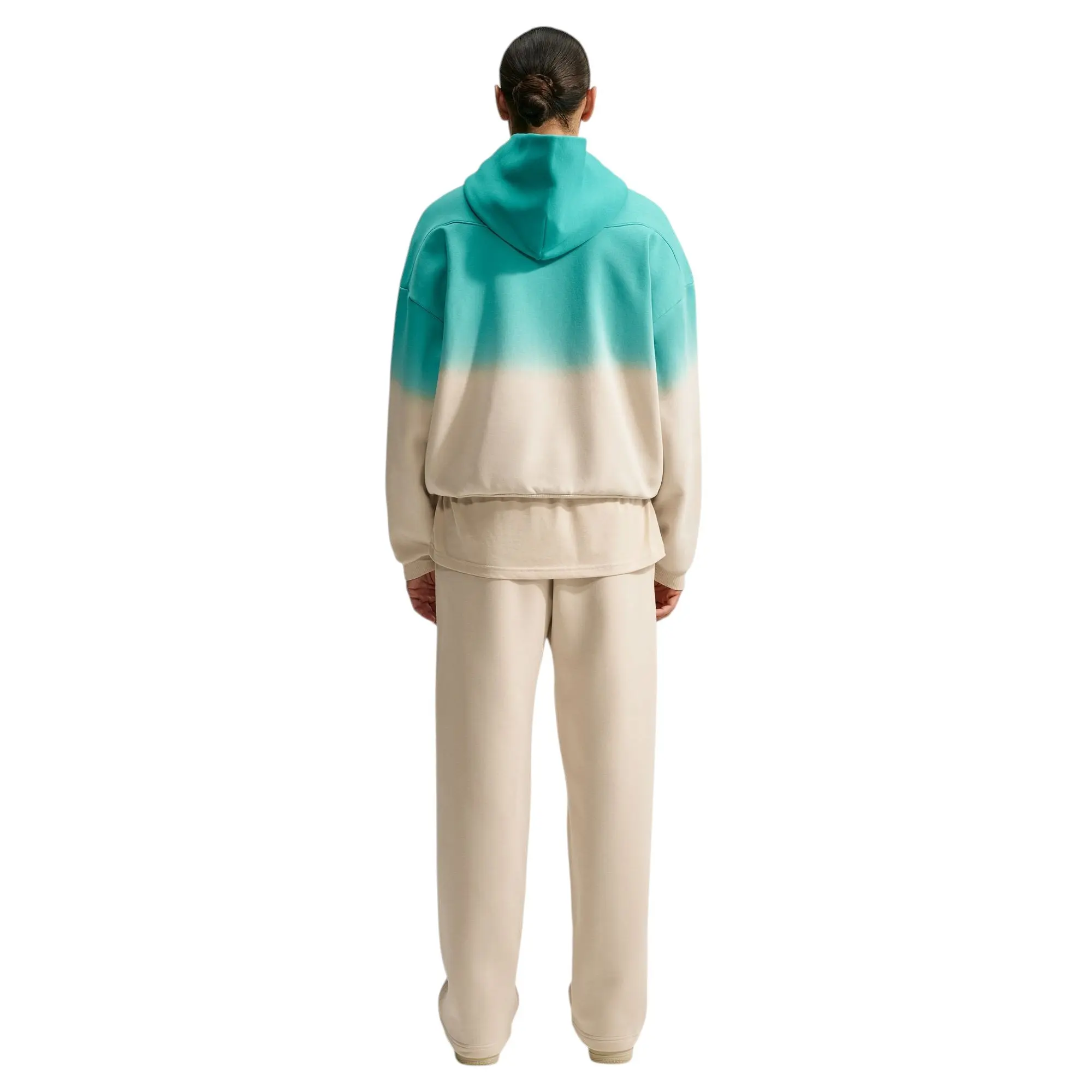 Nike N7 Standard Issue Therma-FIT Men's Brushed Pullover Basketball Hoodie - CREAM