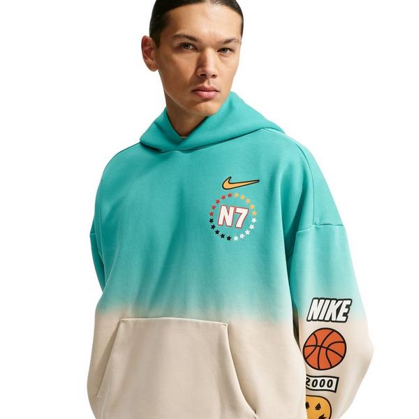 Nike N7 Standard Issue Therma-FIT Men's Brushed Pullover Basketball Hoodie - CREAM