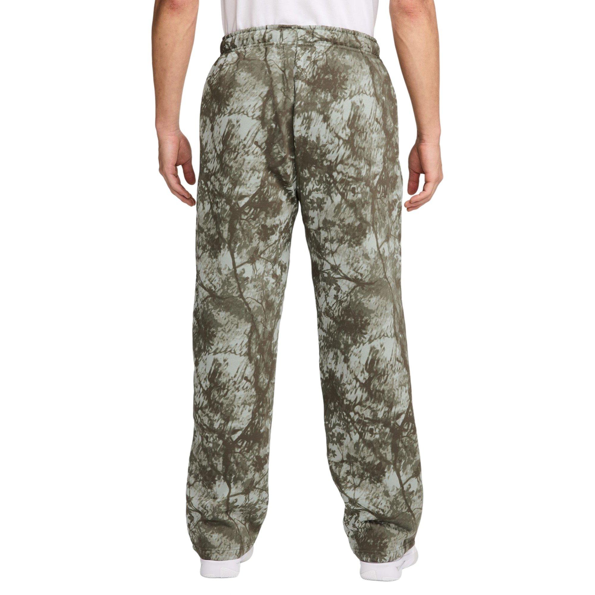 Nike Men's Standard Issue Therma-FIT Brushed Basketball Pants - OLIVE Thumbnail View 2