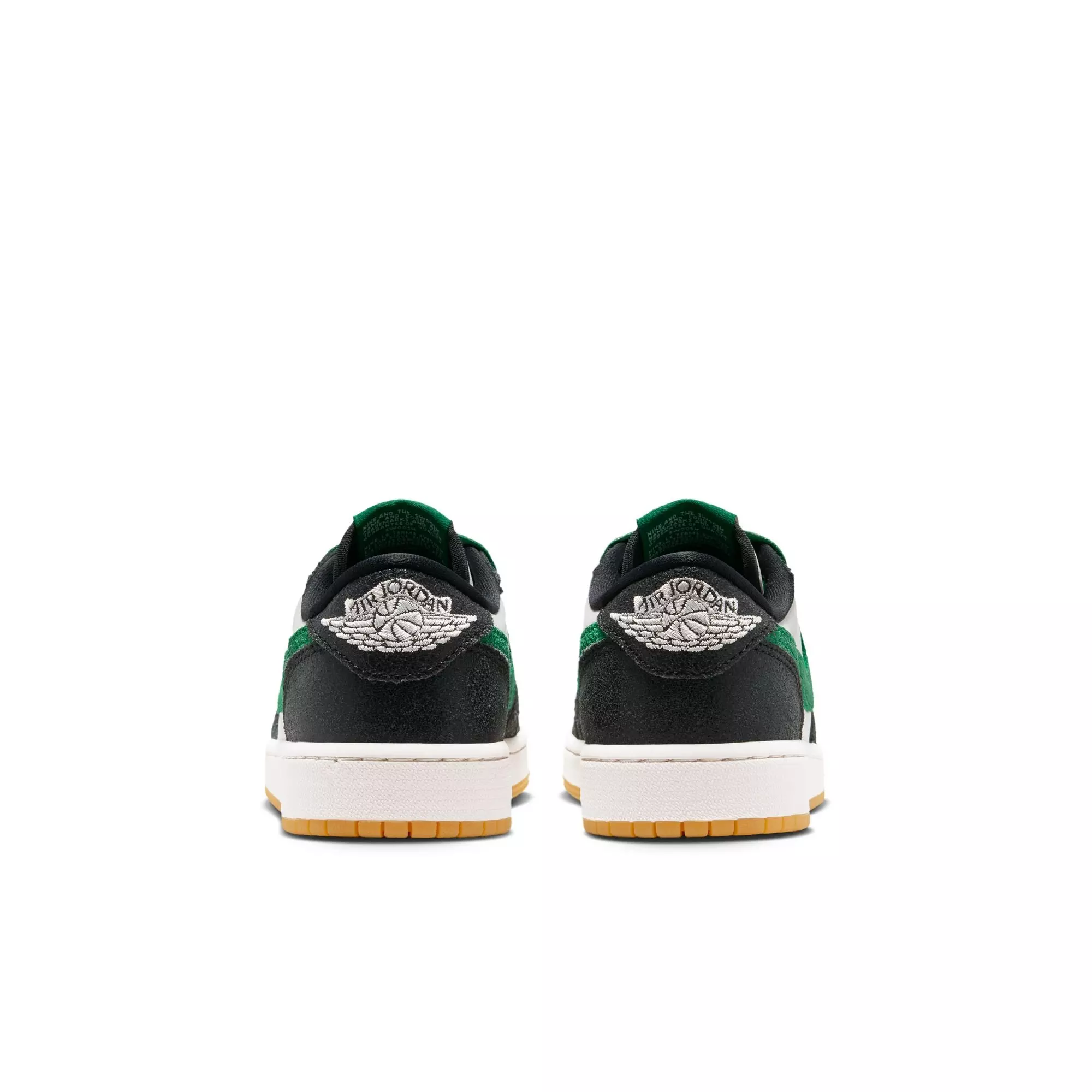 Jordan 1 Retro Low OG "Pine Green" Grade School Kids' Shoe - PHANTOM/PINE GREEN/BLACK