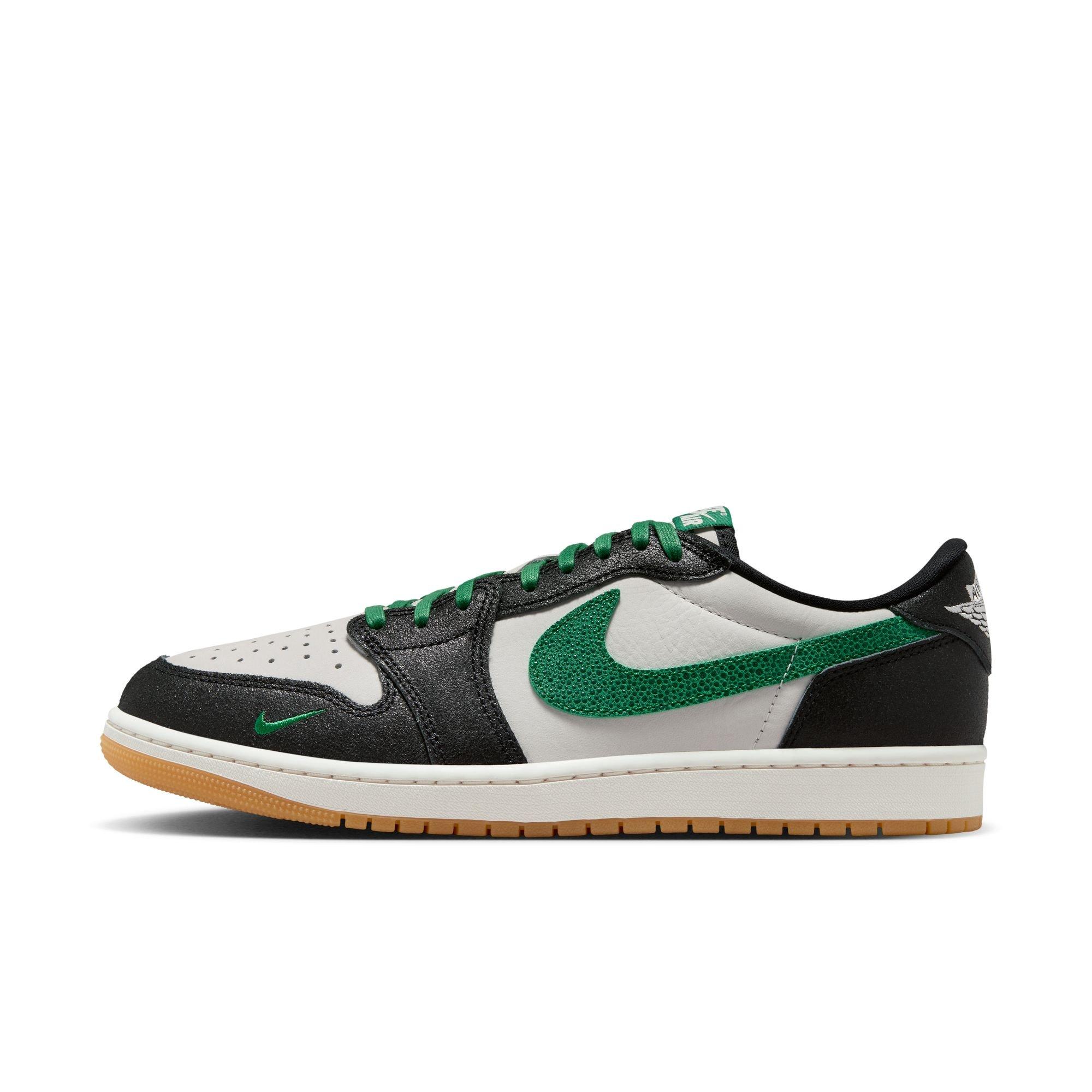 Jordan 1 Retro Low OG "Pine Green" Men's Shoe - PHANTOM/PINE GREEN/BLACK Thumbnail View 8