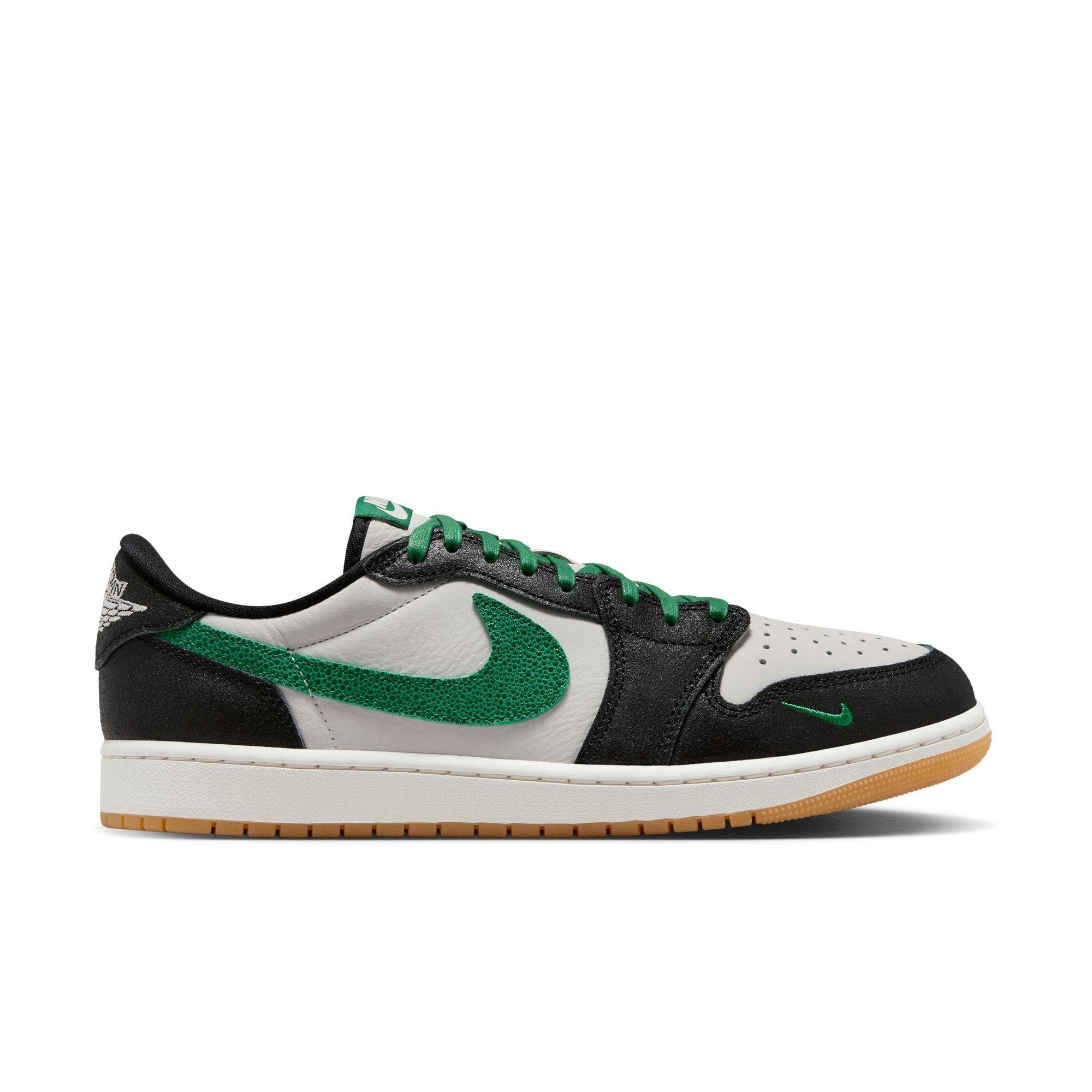 Jordan 1 Retro Low OG "Pine Green" Men's Shoe - PHANTOM/PINE GREEN/BLACK Thumbnail View 2