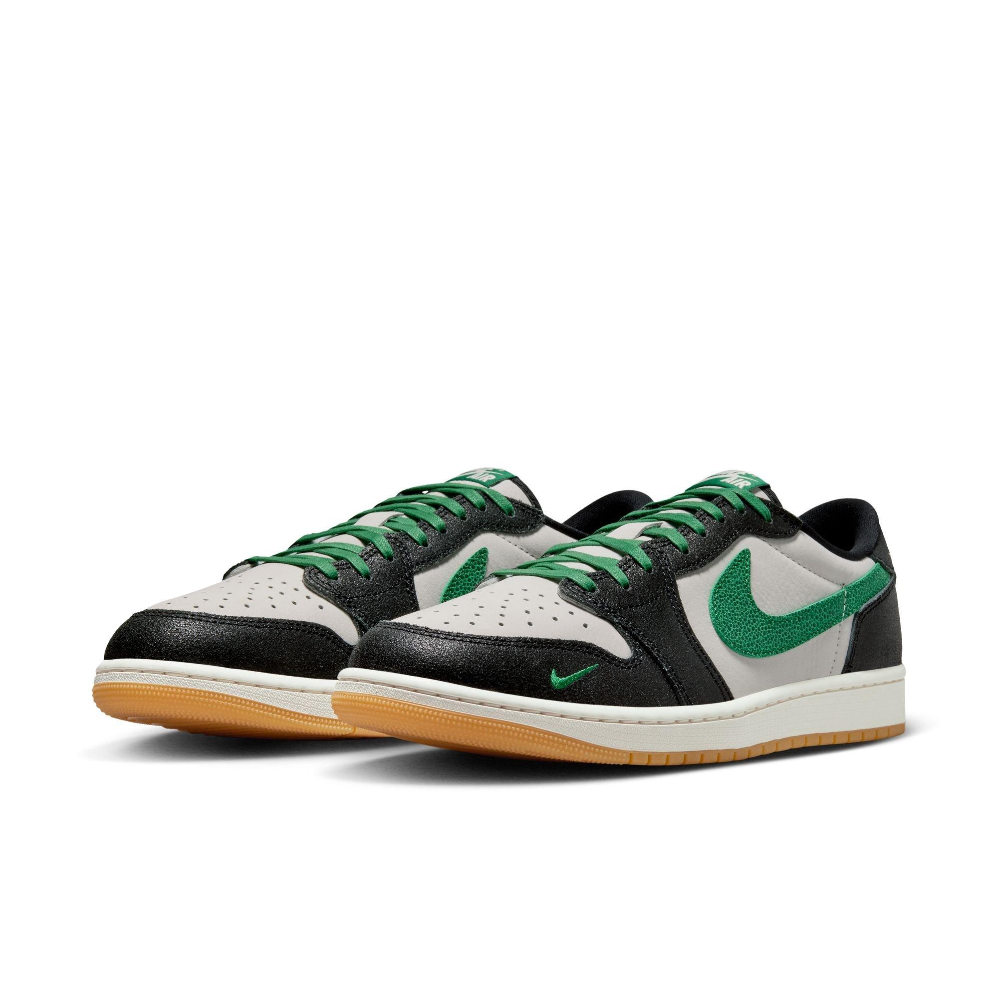 Jordan 1 Retro Low OG "Pine Green" Men's Shoe - PHANTOM/PINE GREEN/BLACK Thumbnail View 4