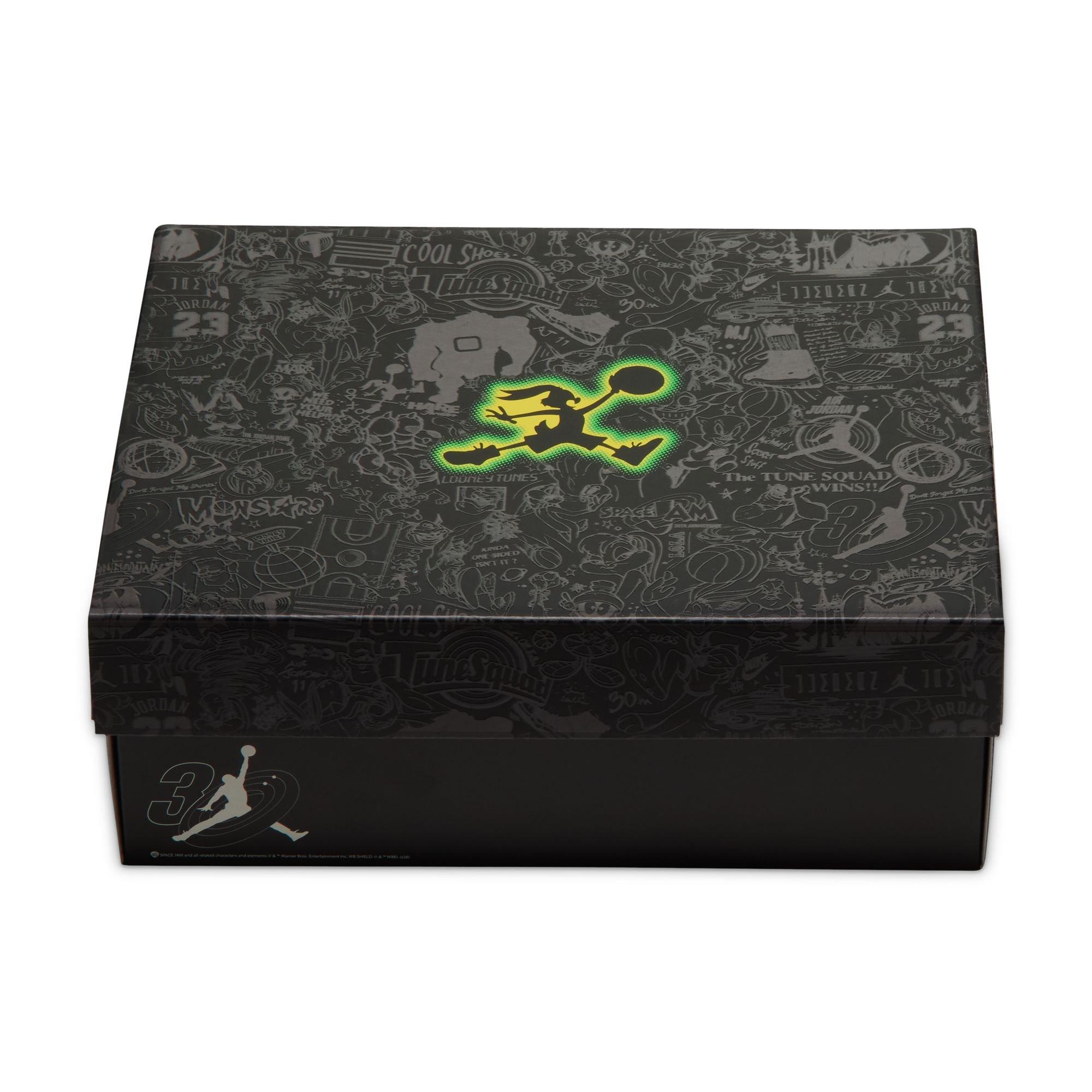 Jordan Triangle "Space Jam" Men's Basketball Shoe - FOOTBALL GREY/CHROME/BLACK-ALUMINUM