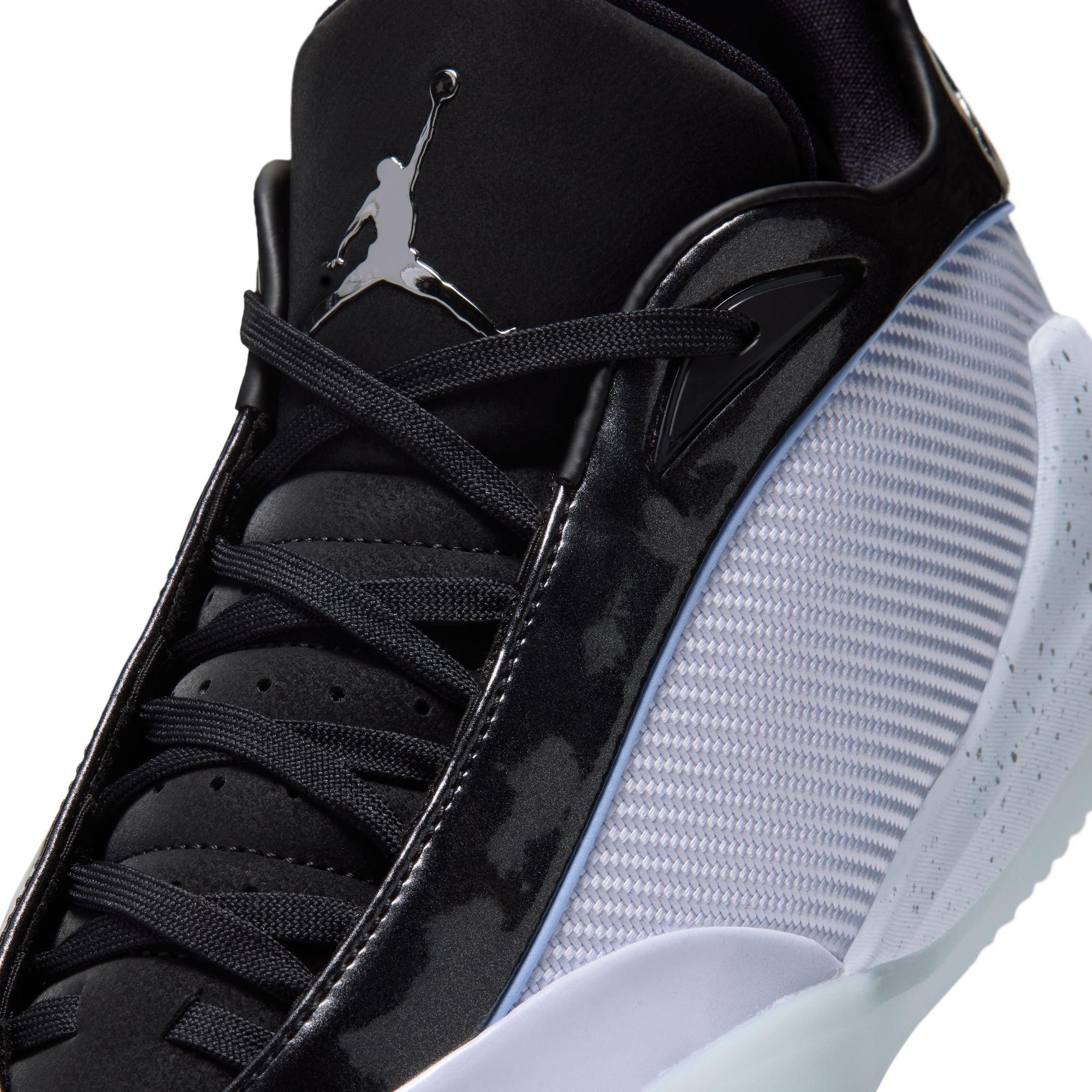 Jordan Triangle "Space Jam" Men's Basketball Shoe - FOOTBALL GREY/CHROME/BLACK-ALUMINUM
