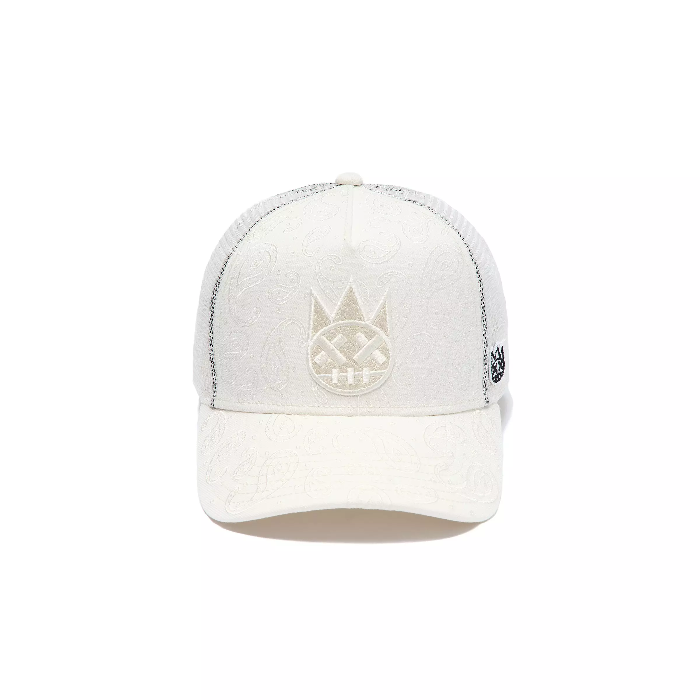 Cult of Individuality Paisley Snapback Hat - White - WHITE