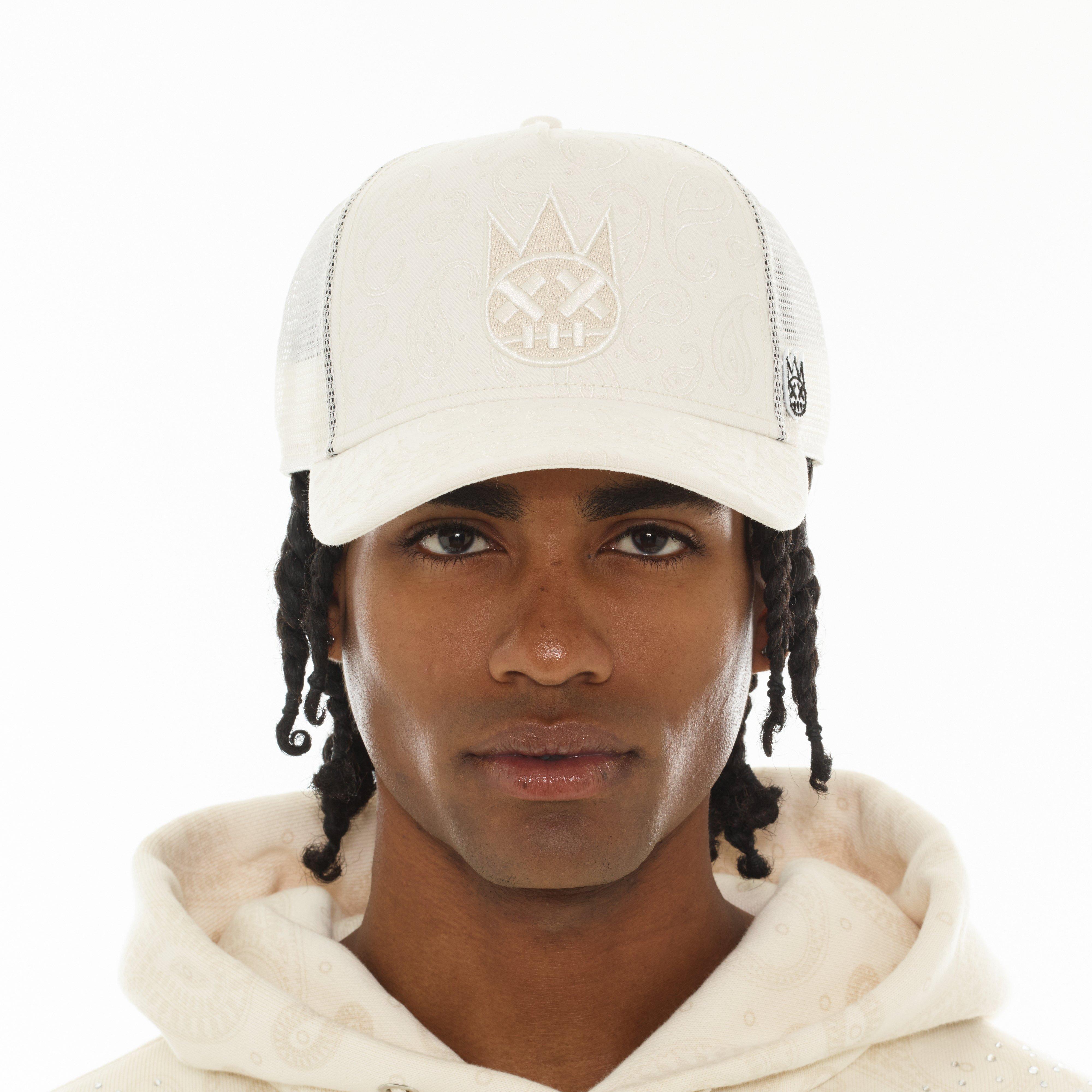Cult of Individuality Paisley Snapback Hat - White - WHITE Thumbnail View 4