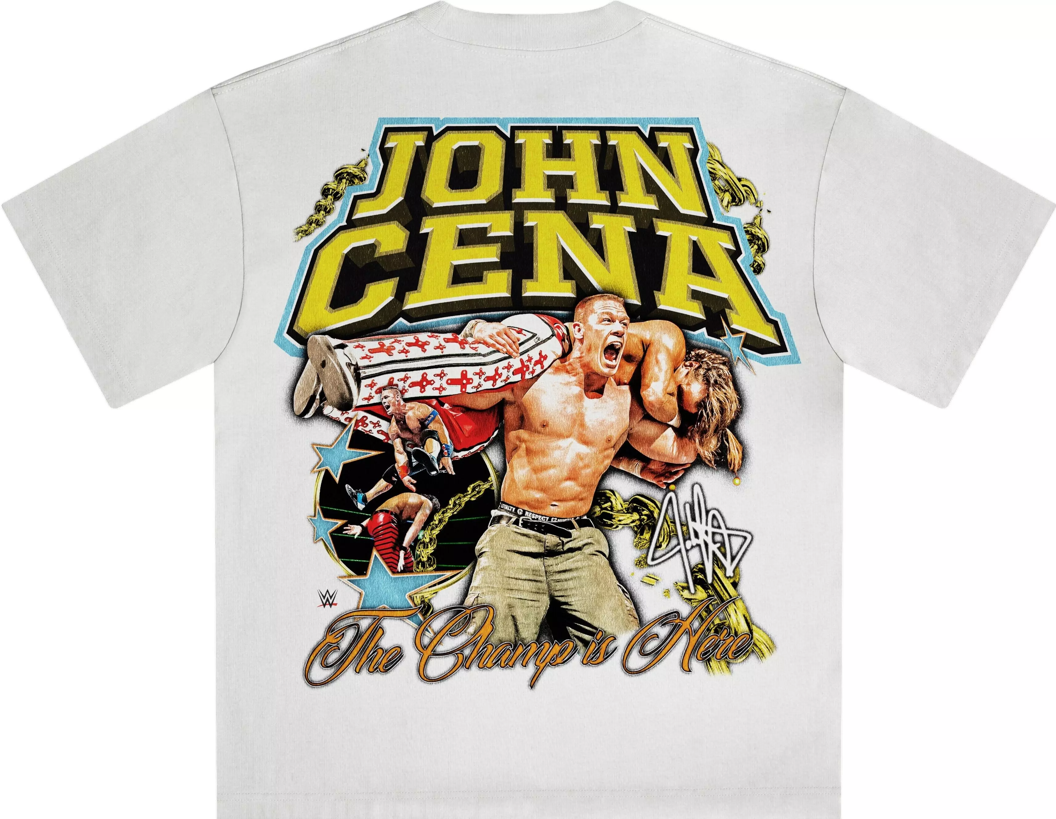 ID Supply Men's John Cena Big Head Tee - WHITE