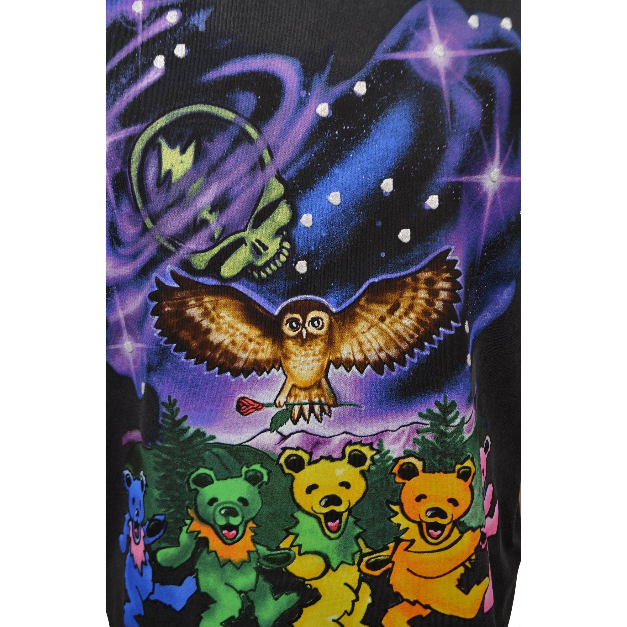 ID Supply Men's Grateful Dead Starry Tee - BLACK Thumbnail View 4