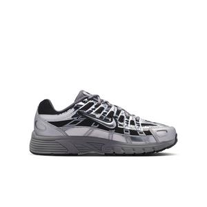 Nike P-6000 "Black/Metallic Silver/Pencil Point" Grade School Boys' Shoe - BLACK/SILVER