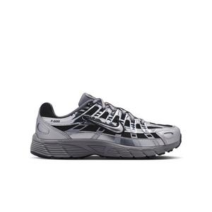 Nike P-6000 "Black/Metallic Silver/Pencil Point" Grade School Boys' Shoe - BLACK/SILVER