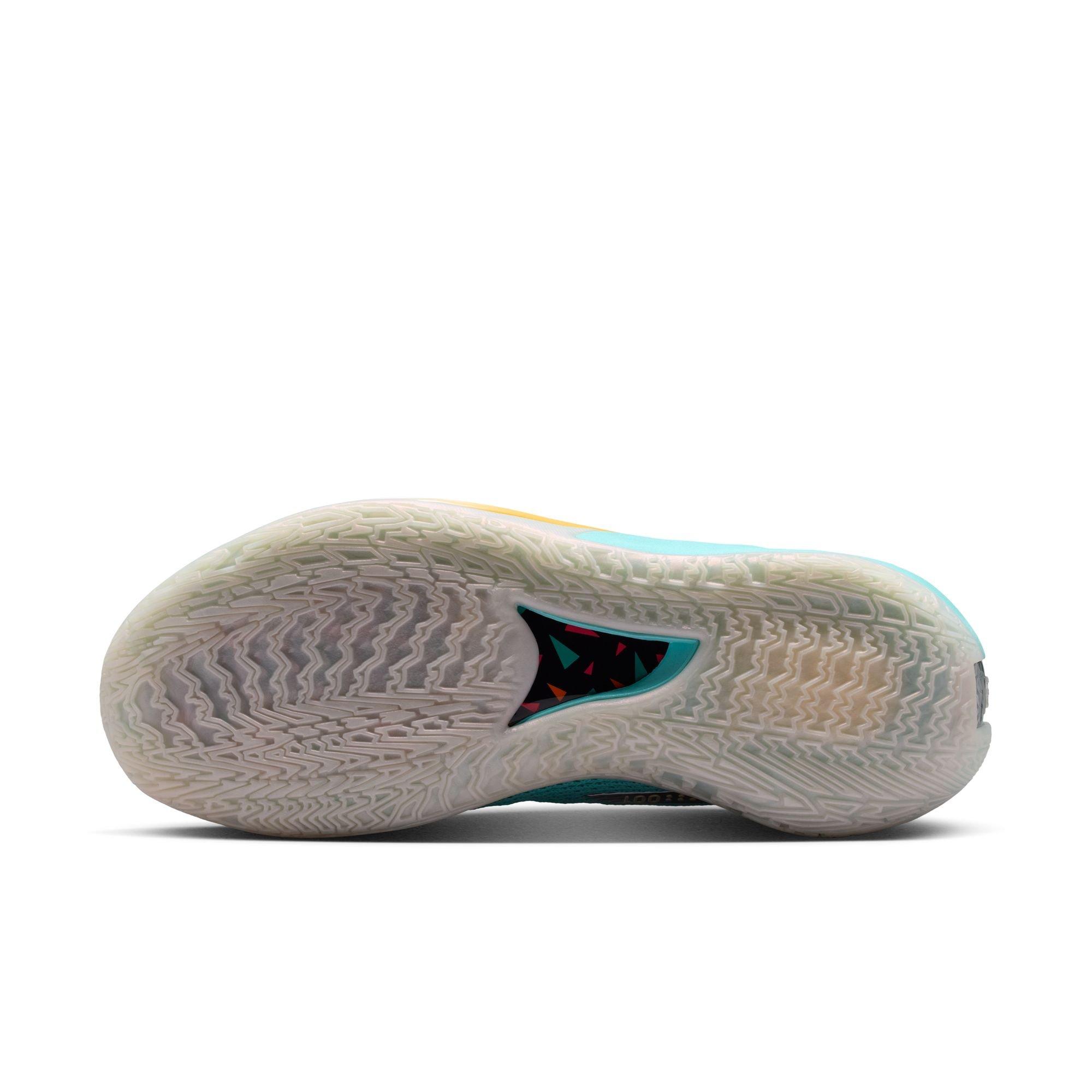 Nike G.T. Cut "Dylan Harper x TITAN" Men's Basketball Shoe - BLEACHED AQUA/CASHMERE/SPORT GOLD Thumbnail View 12