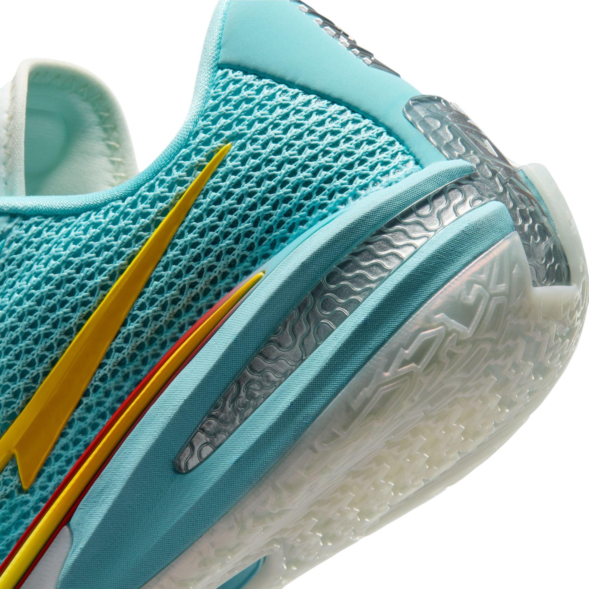 Nike G.T. Cut "Dylan Harper x TITAN" Men's Basketball Shoe - BLEACHED AQUA/CASHMERE/SPORT GOLD Thumbnail View 6