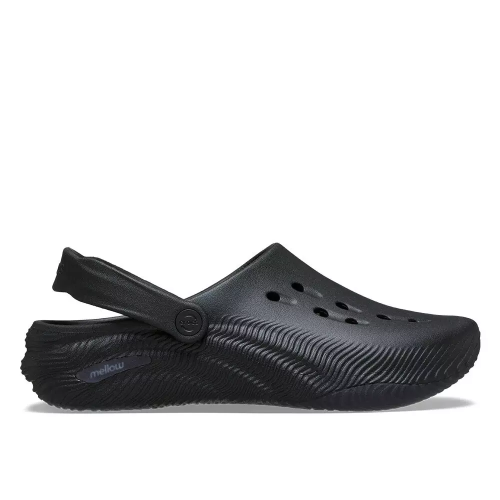 Crocs Mellow 2 "Black/Carbon" Clog - BLACK/GREY