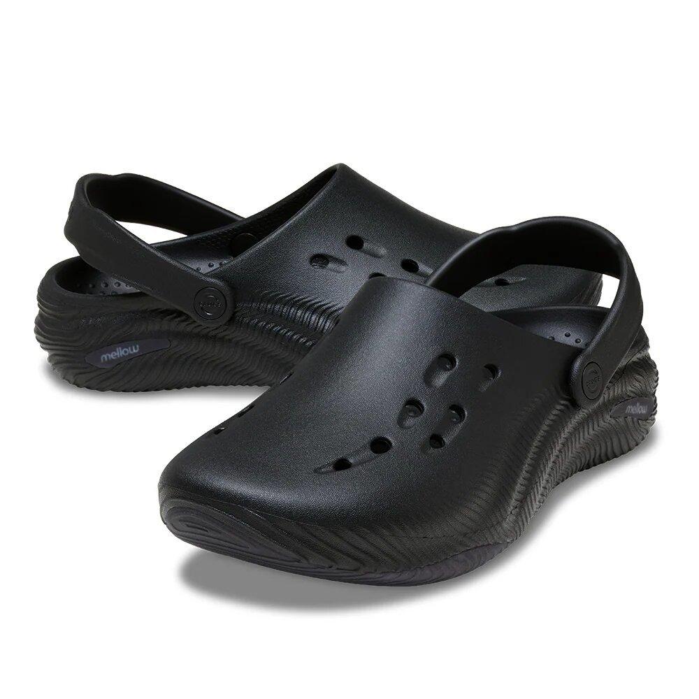 Crocs Mellow 2 "Black/Carbon" Clog - BLACK/GREY