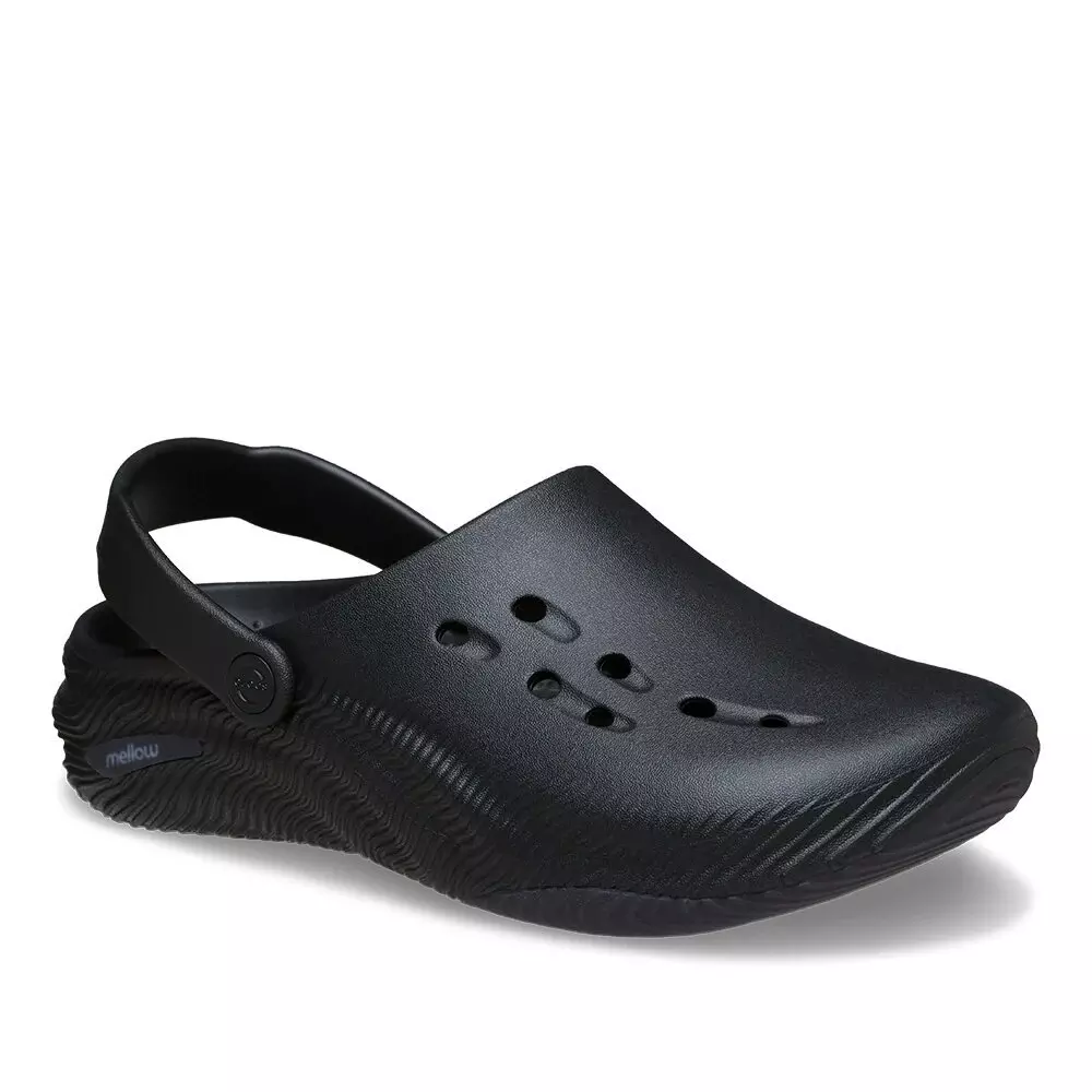 Crocs Mellow 2 "Black/Carbon" Clog - BLACK/GREY