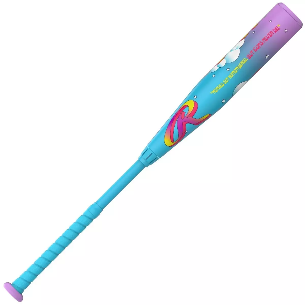 Easton Icon Fest USSSA Baseball Bat (-10) 2026 - BLUE/YELLOW