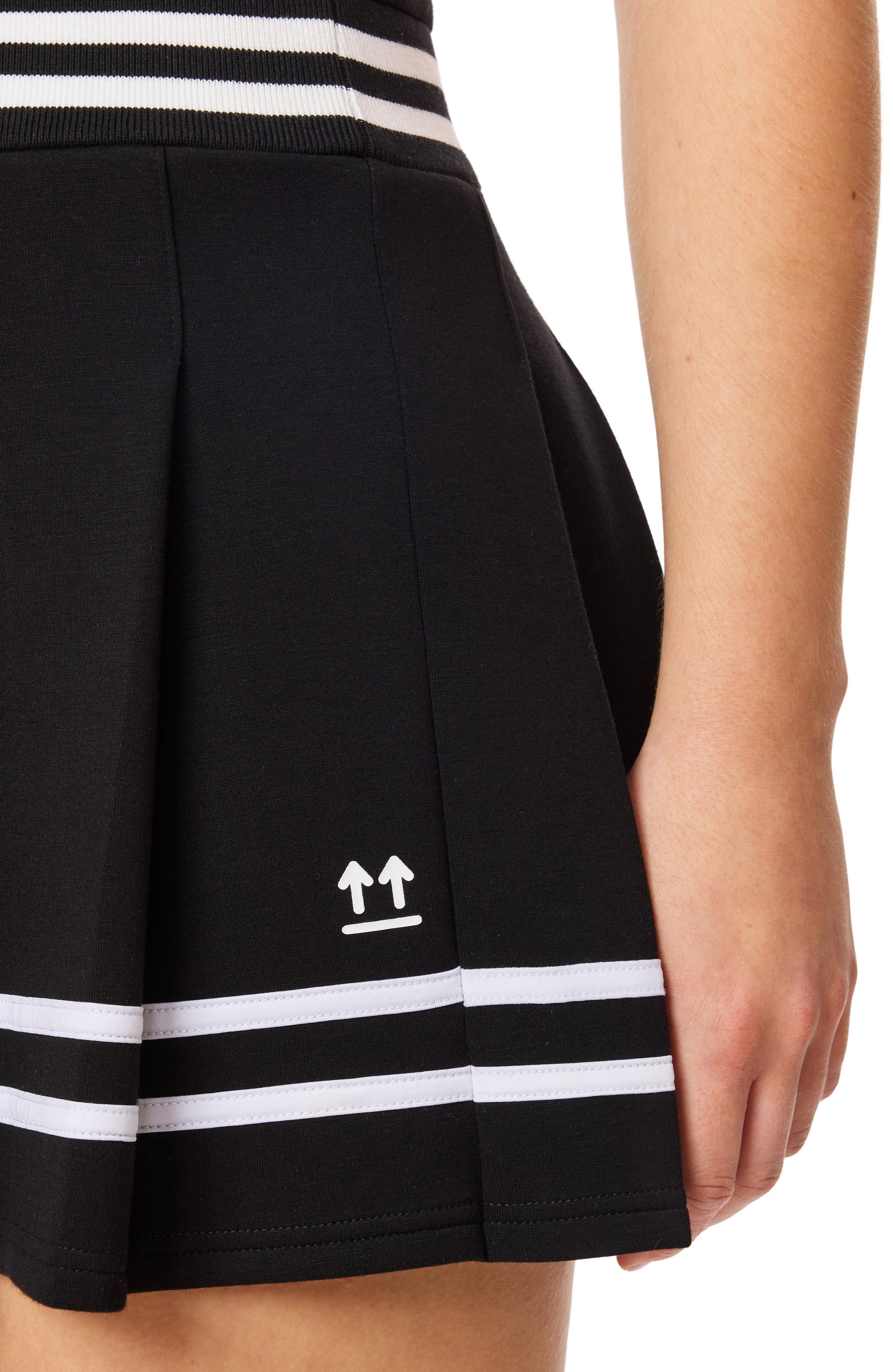 L/AB c/o Off-White Women's Pleated Tennis Dress - BLACK