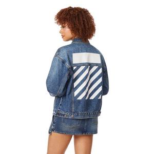 L/AB c/o Off-White Women's Relaxed Denim Jacket - DENIM