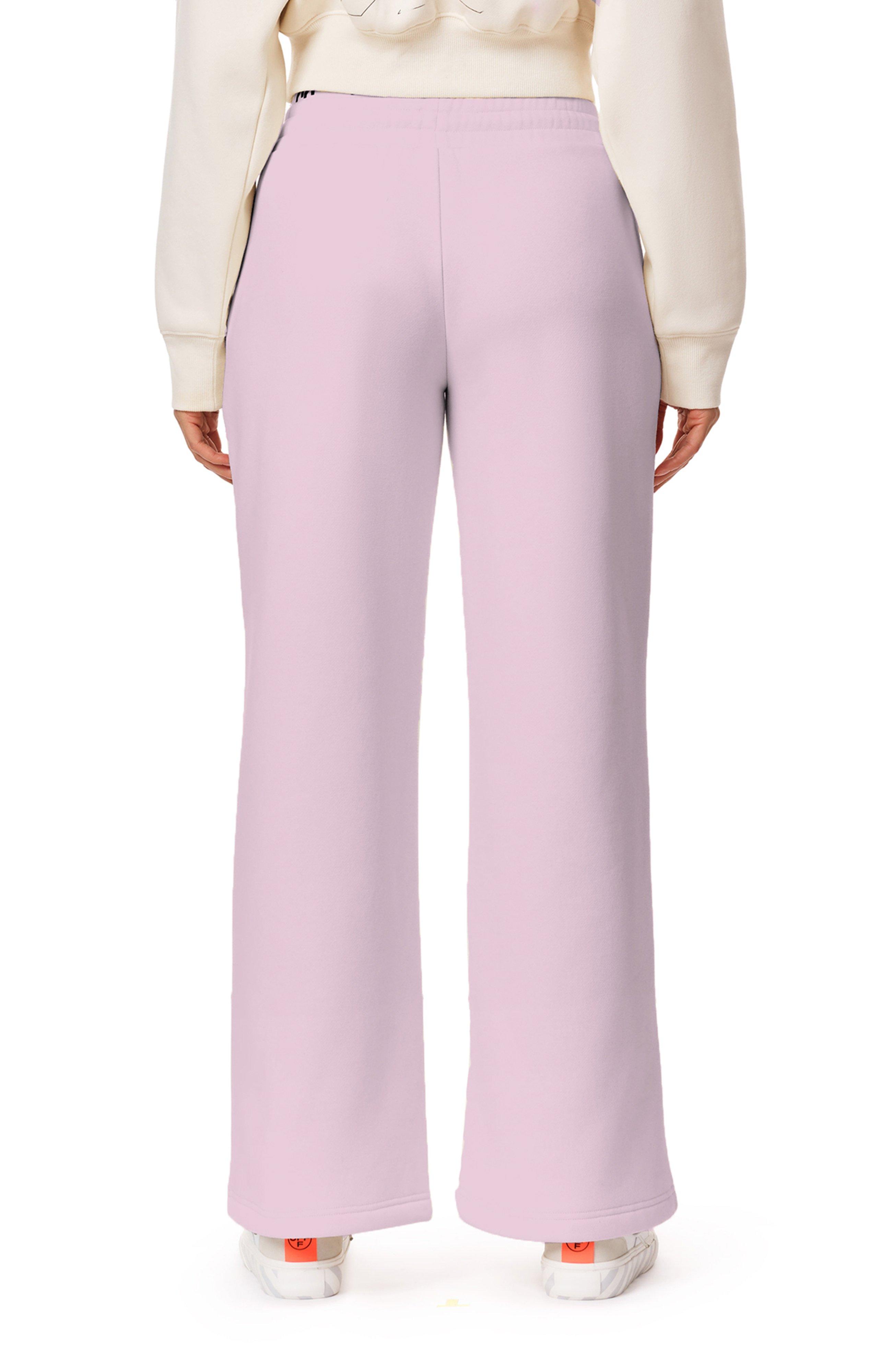 FA26 OW DOUBLE WAISTBAND FLC PANT - PINK
