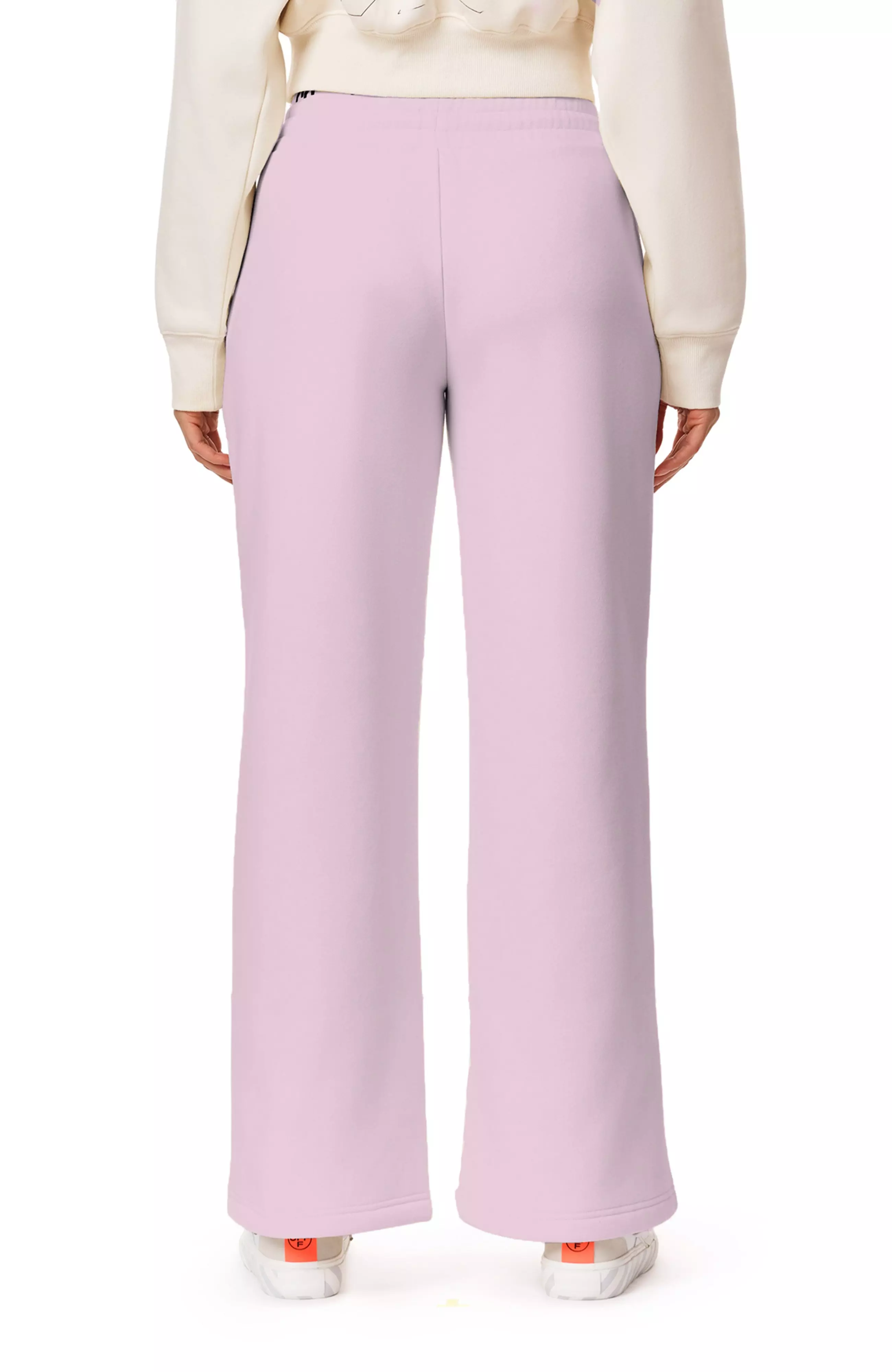 FA26 OW DOUBLE WAISTBAND FLC PANT - PINK