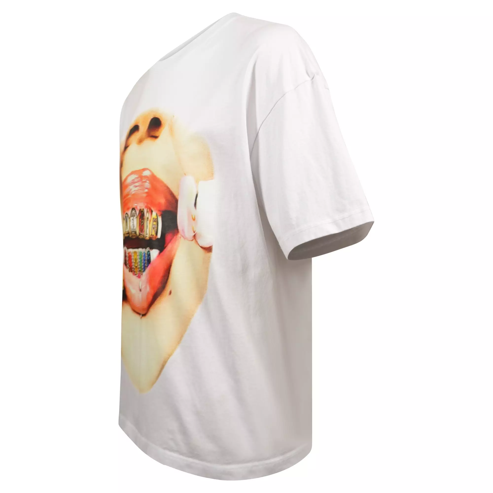 Sniper Gang Men's Grillz Tee - WHITE