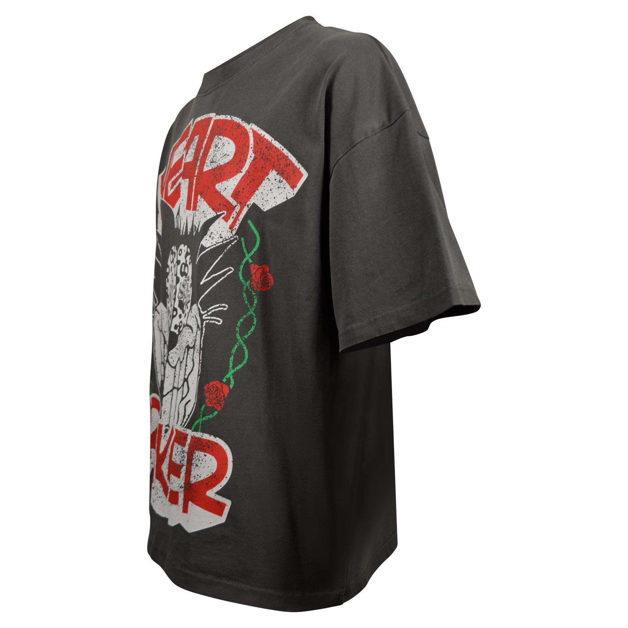 Sniper Gang Men's Heart Breaker Tee - GREY Thumbnail View 3