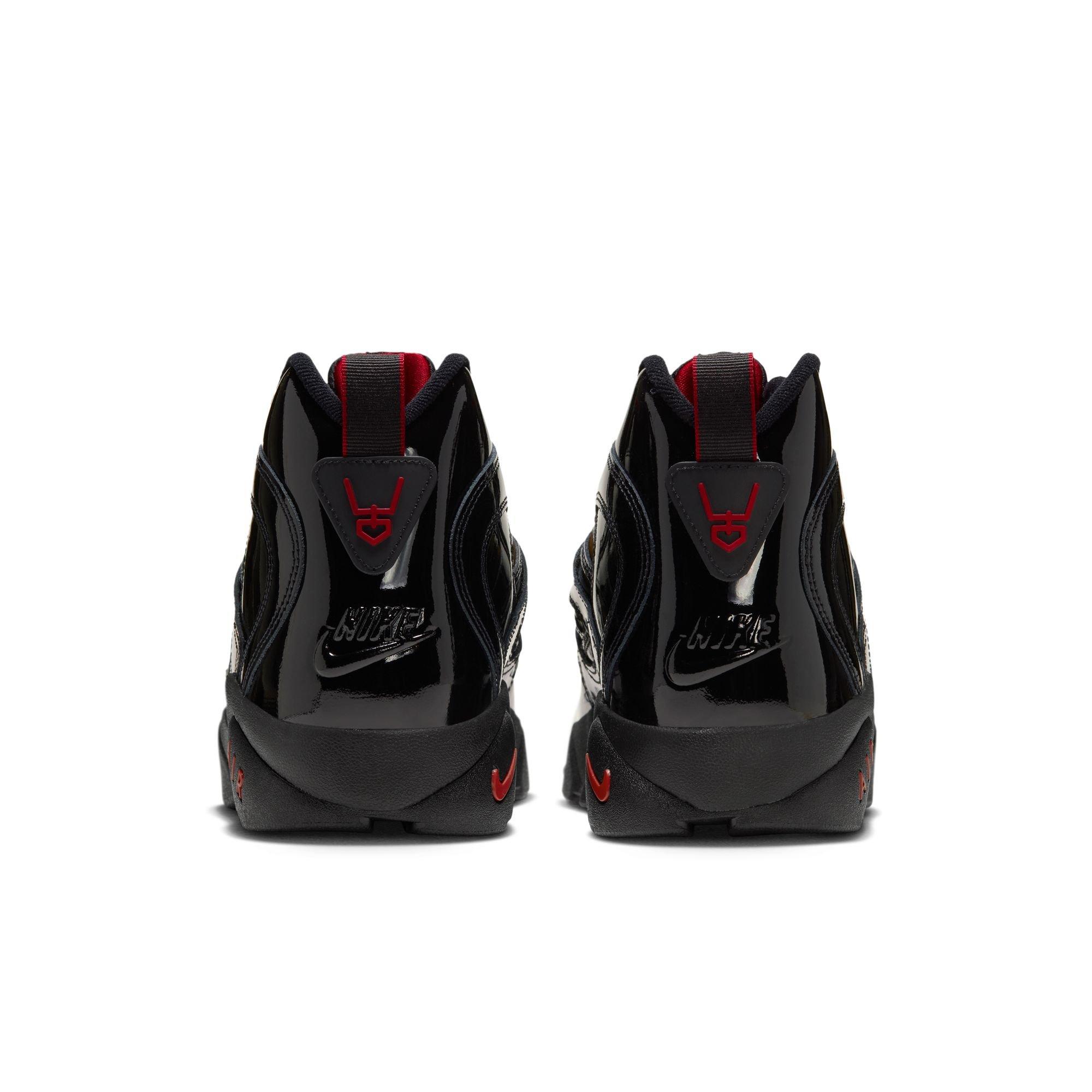 Nike Air Diamond Turf II "Cincy" Men's Shoe - BLACK/GYM RED/METALLIC GOLD
