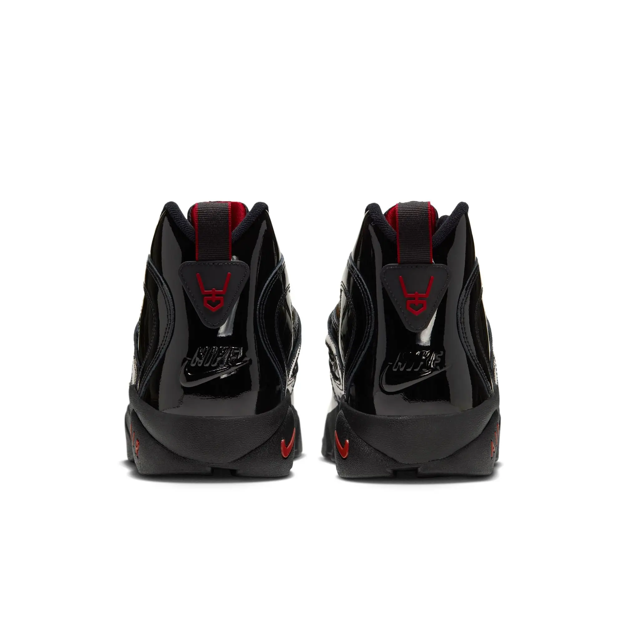 Nike Air Diamond Turf II "Cincy" Men's Shoe - BLACK/GYM RED/METALLIC GOLD