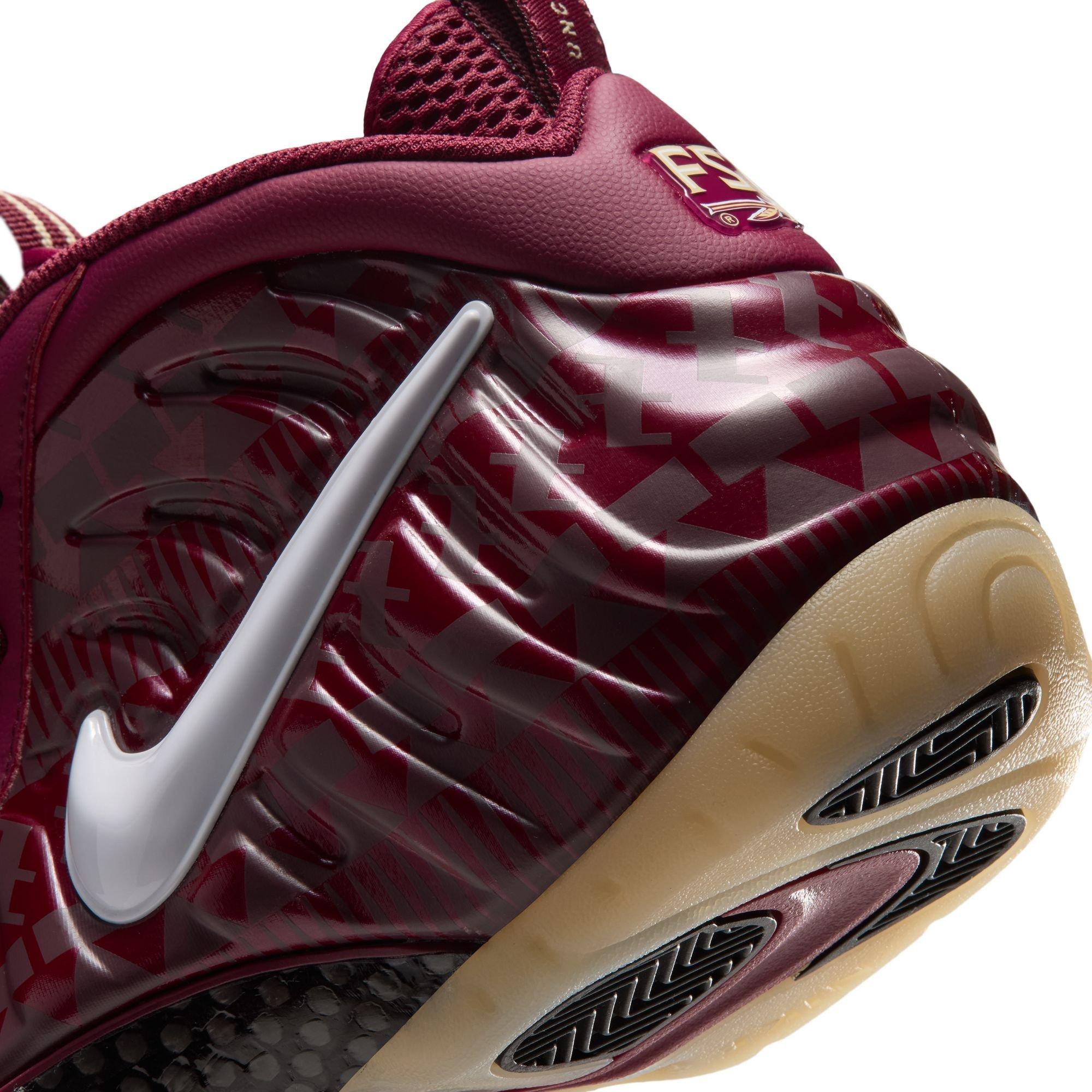 Nike Air Foamposite Pro "FSU" Men's Shoe - TEAM MAROON/WHITE
