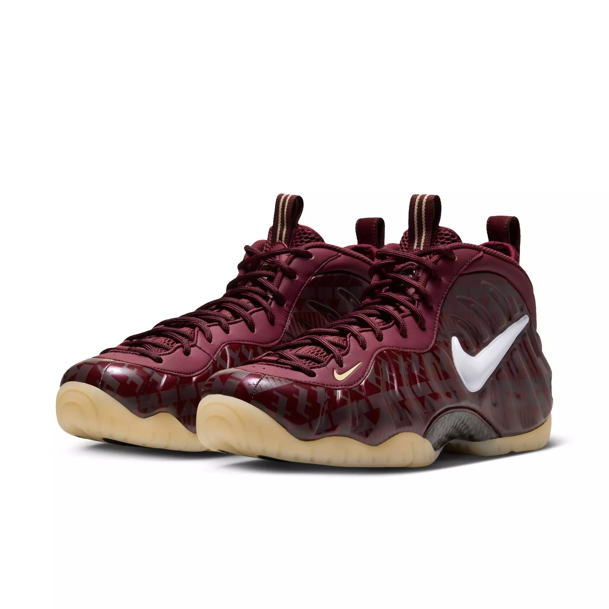 Nike Air Foamposite Pro "FSU" Men's Shoe - TEAM MAROON/WHITE