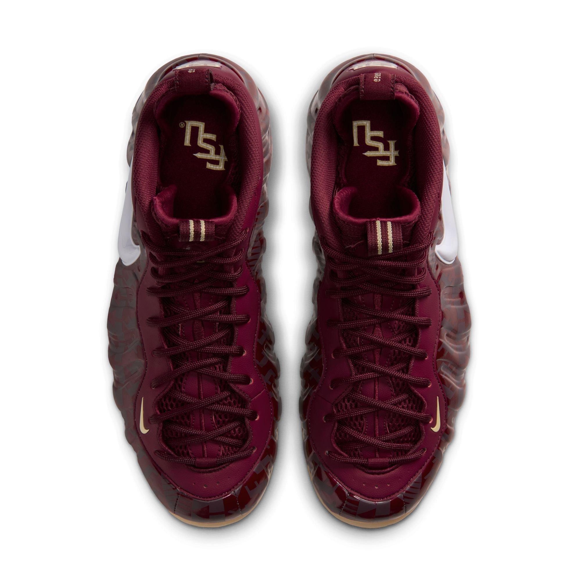 Nike Air Foamposite Pro "FSU" Men's Shoe - TEAM MAROON/WHITE