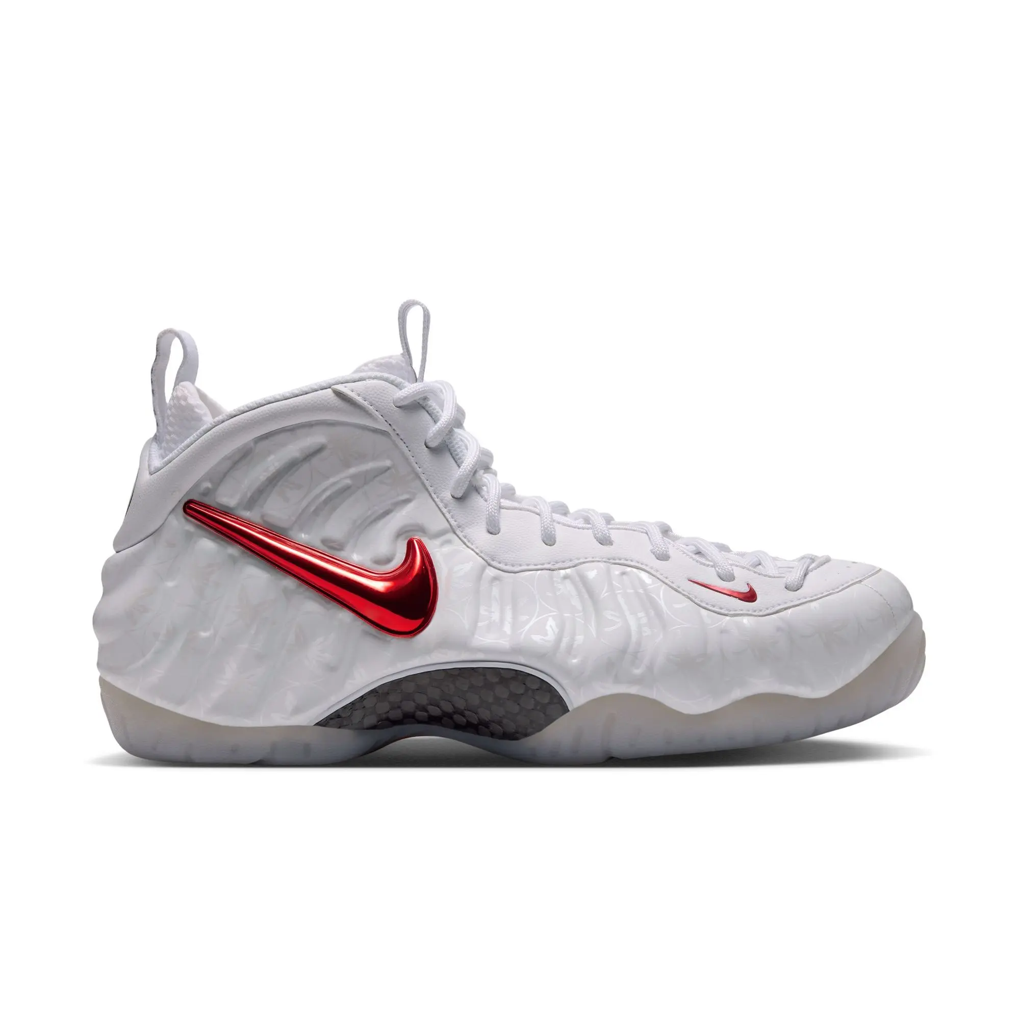 Nike Air Foamposite Pro "Ohio State" Men's Shoe - WHITE/UNIVERSITY RED
