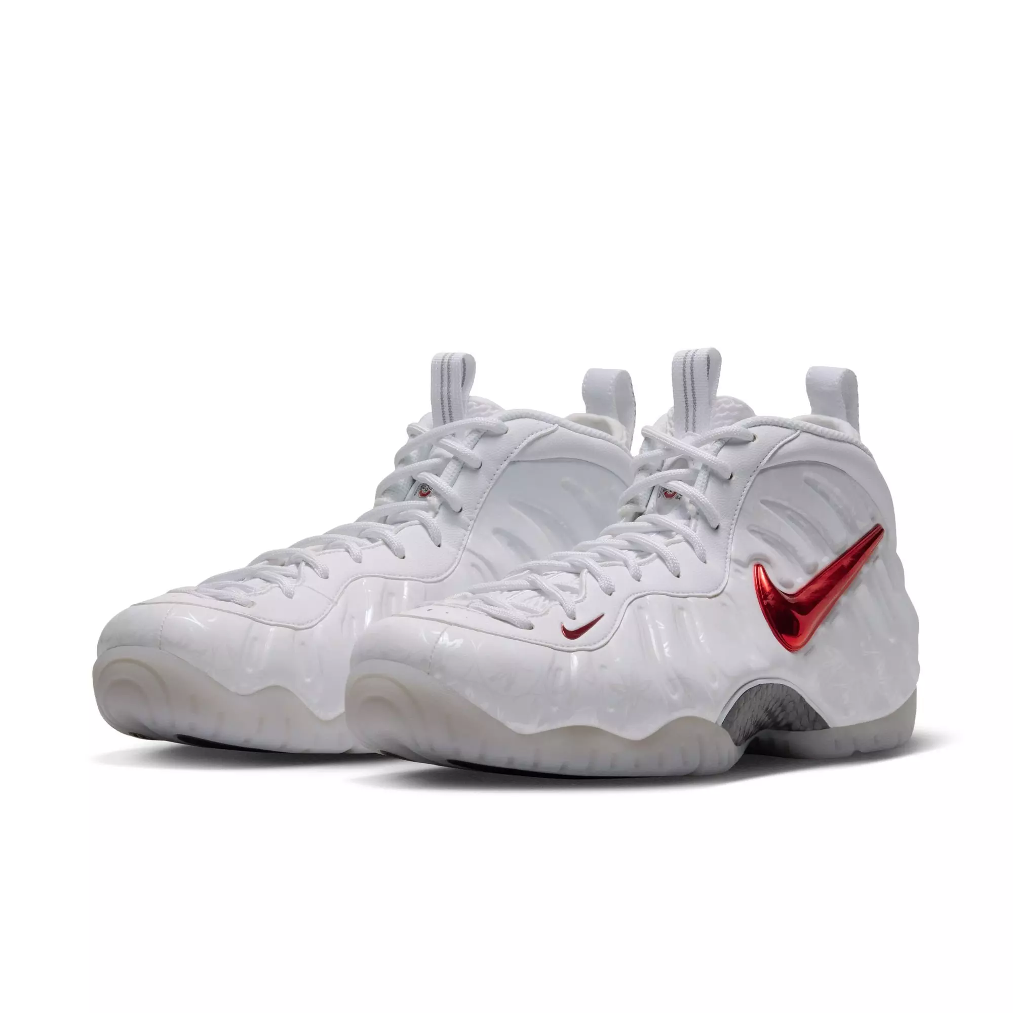 Nike Air Foamposite Pro "Ohio State" Men's Shoe - WHITE/UNIVERSITY RED