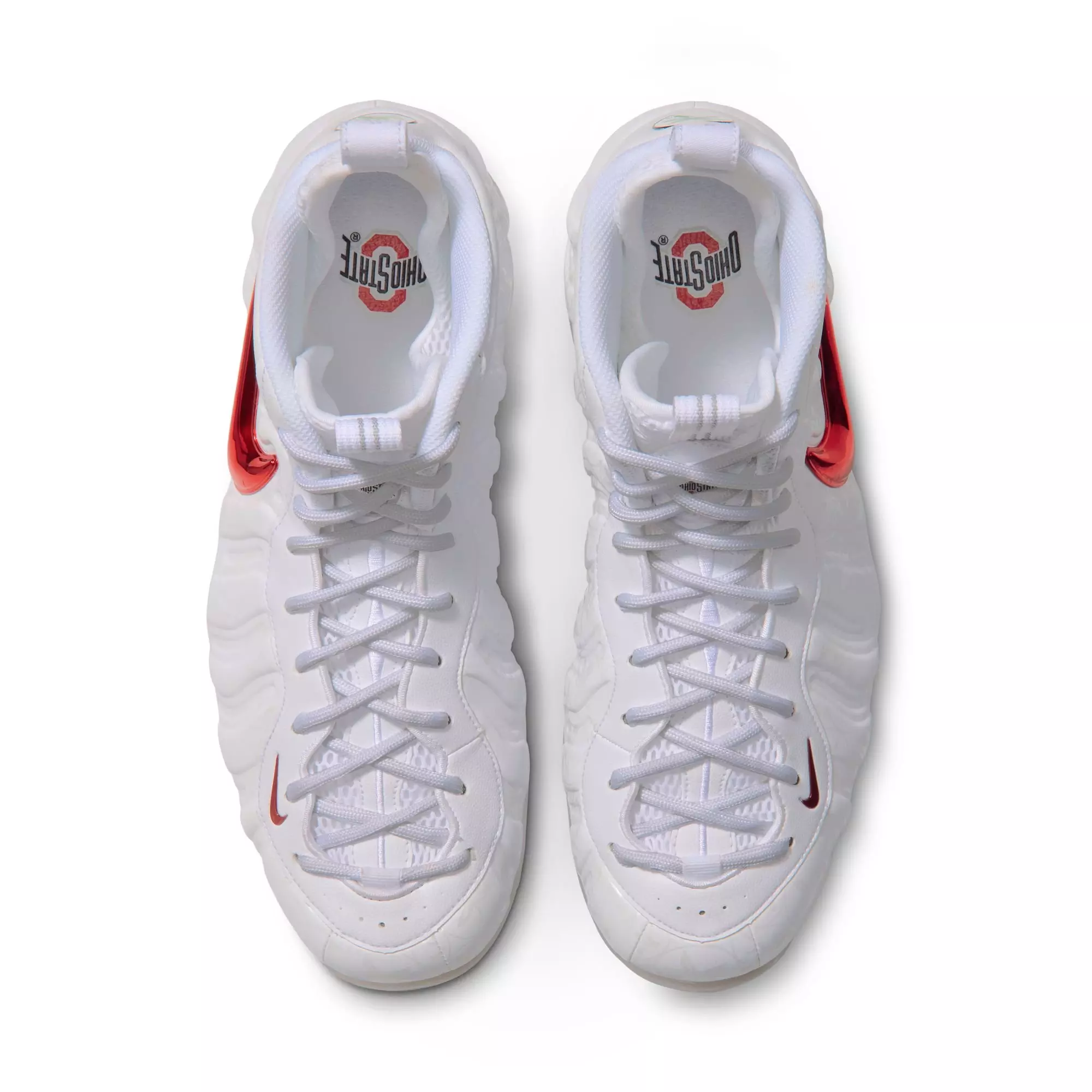 Nike Air Foamposite Pro "Ohio State" Men's Shoe - WHITE/UNIVERSITY RED